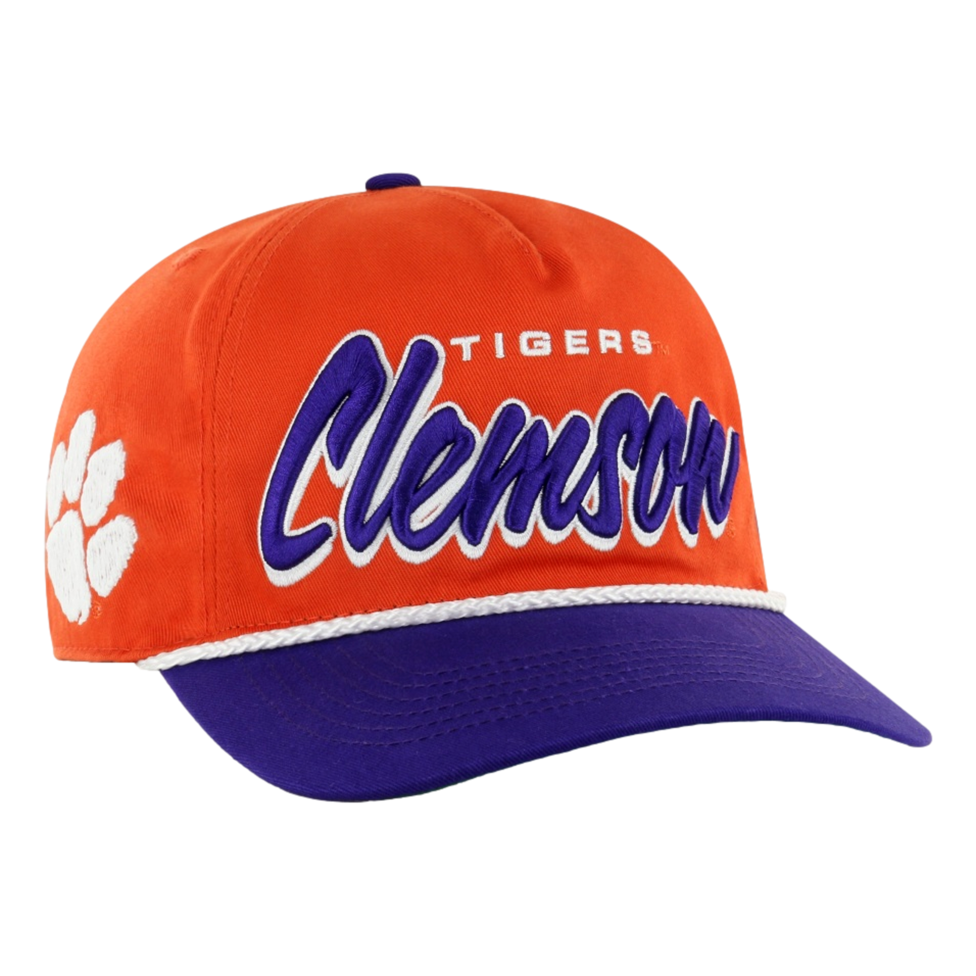 Clemson Drop Shadow Rope Hitch Men's Golf Hat