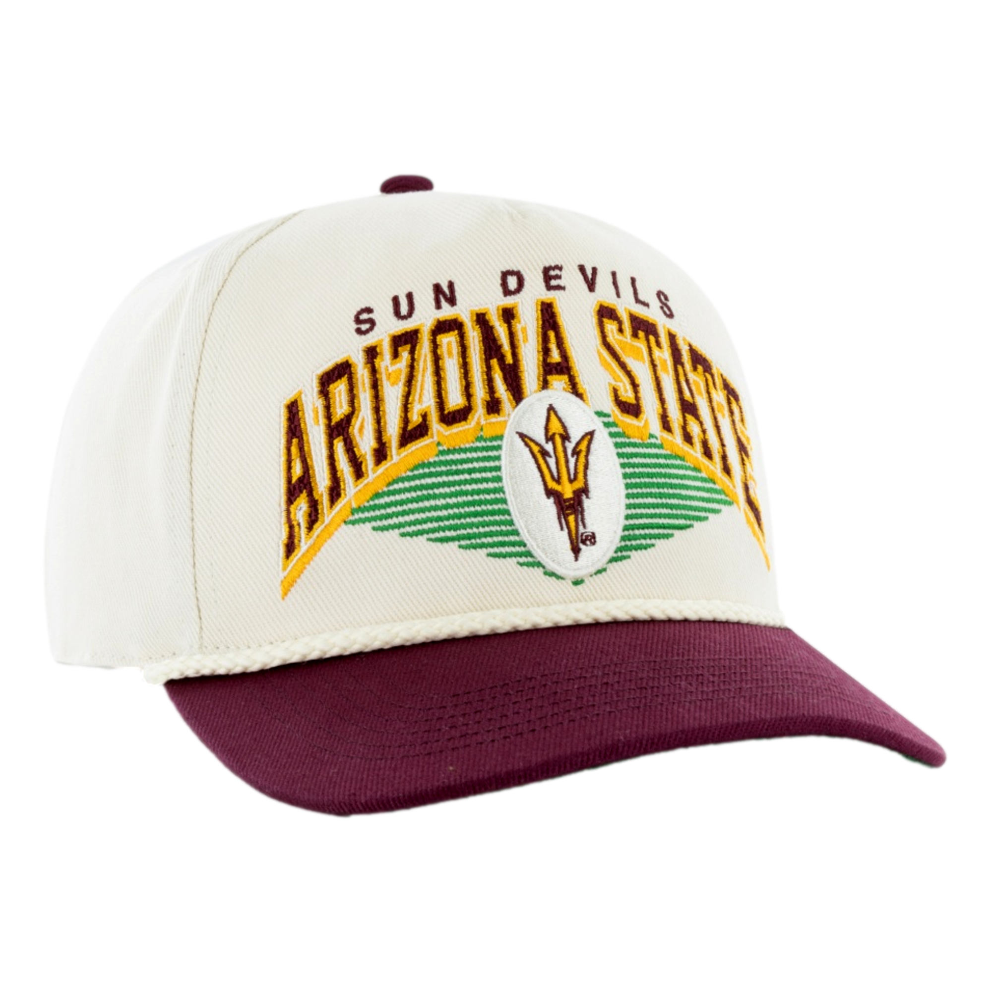 Arizona State University Pomona Two Tone Rope Hitch Men's Golf Hat