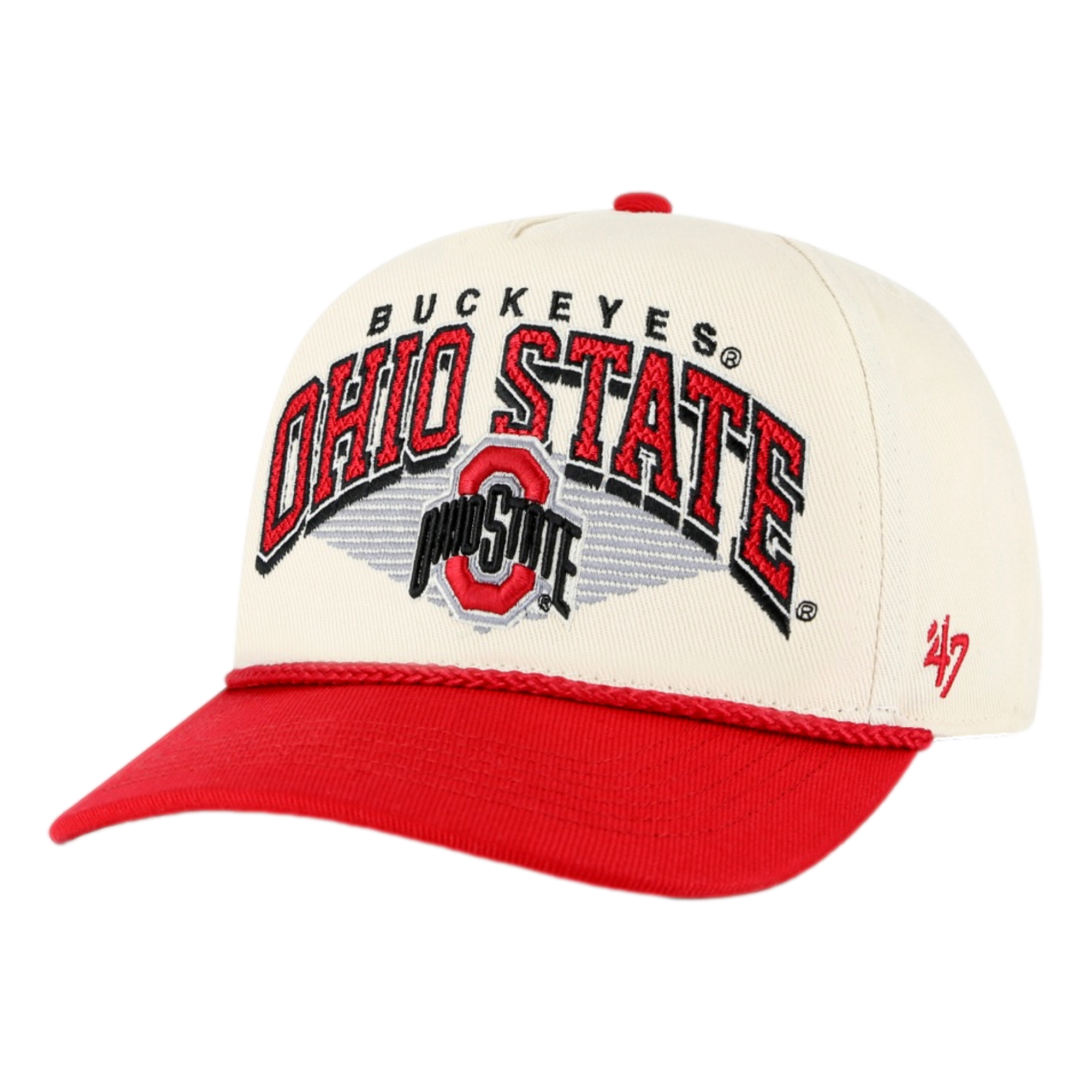 The Ohio State University Pomona Two Tone Rope Men's Golf Hat