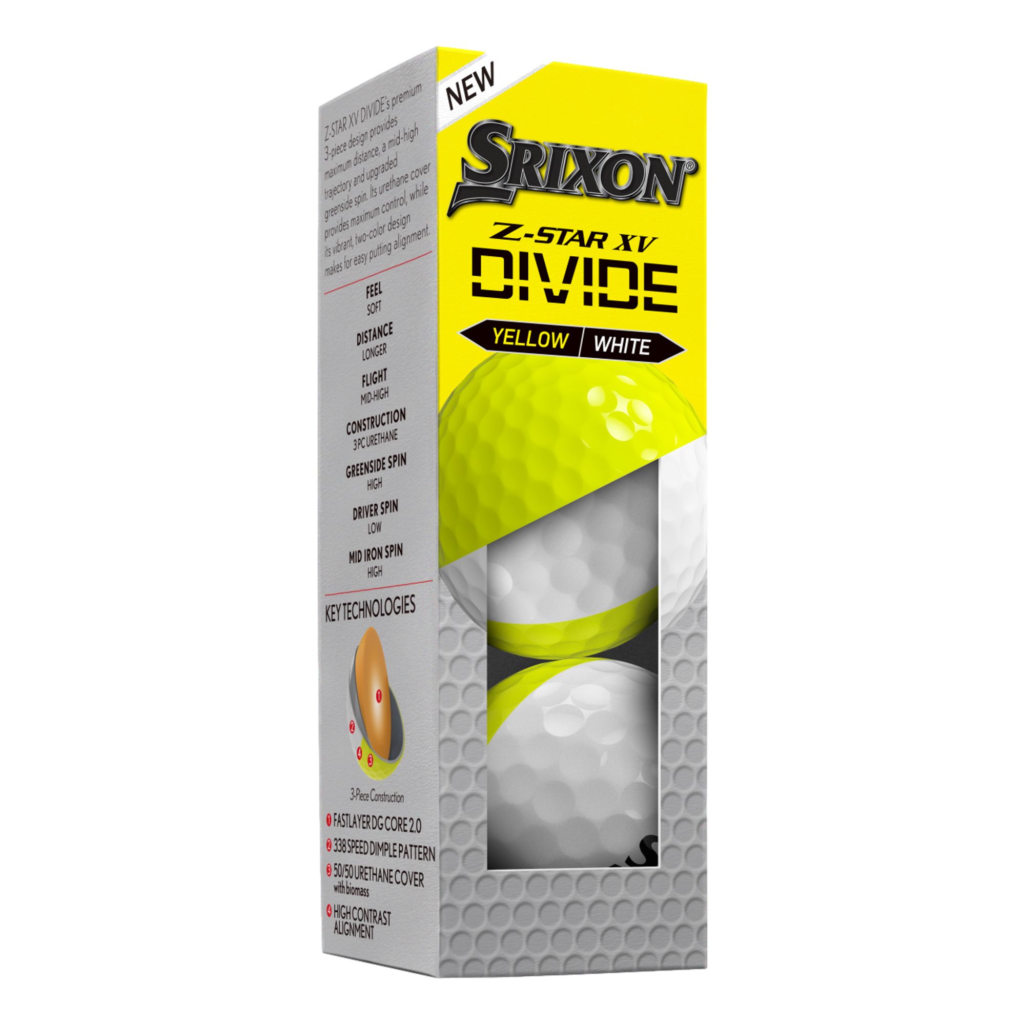Z-Star XV Divide 2025 Golf Balls