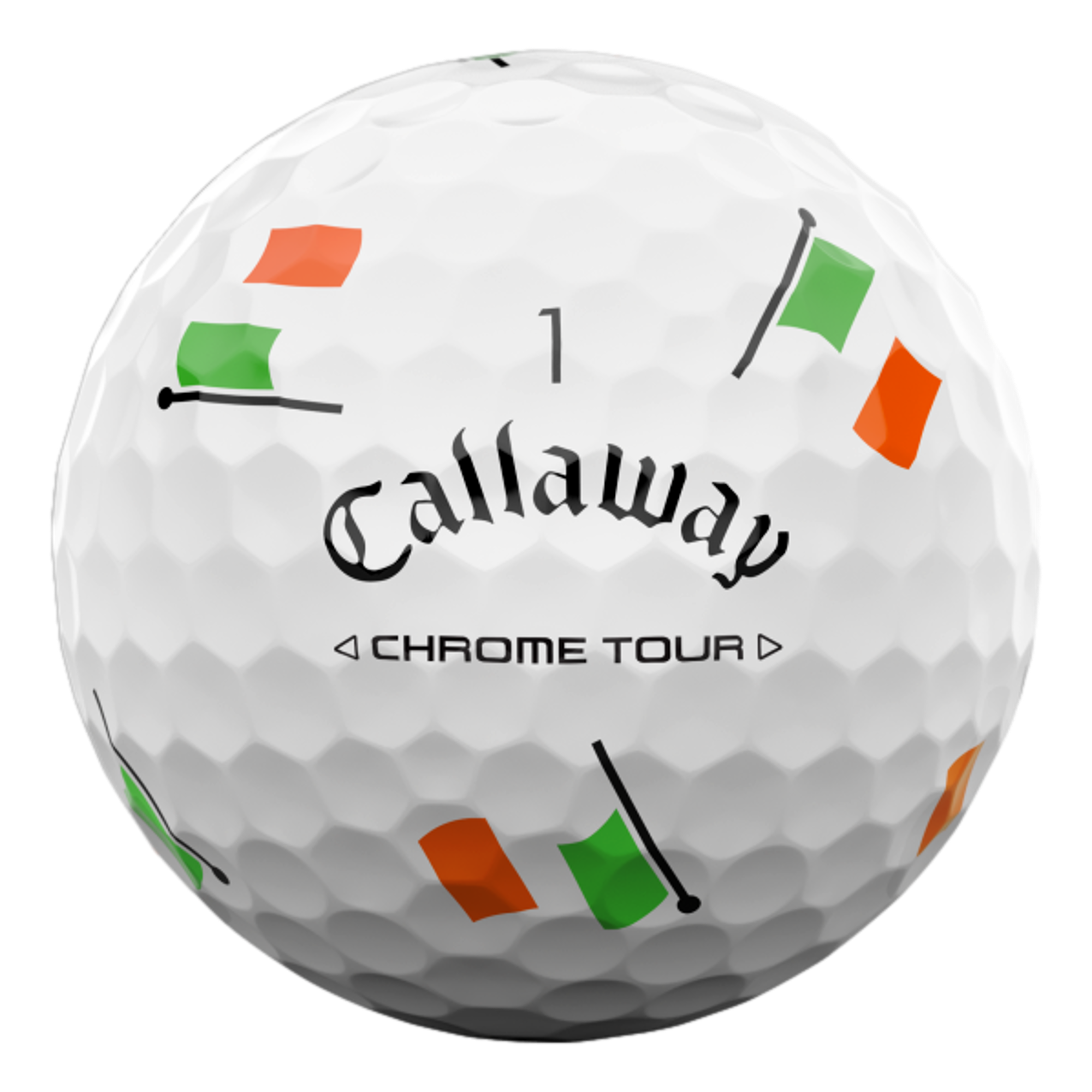 Chrome Tour St Paddy's Day Golf Balls
