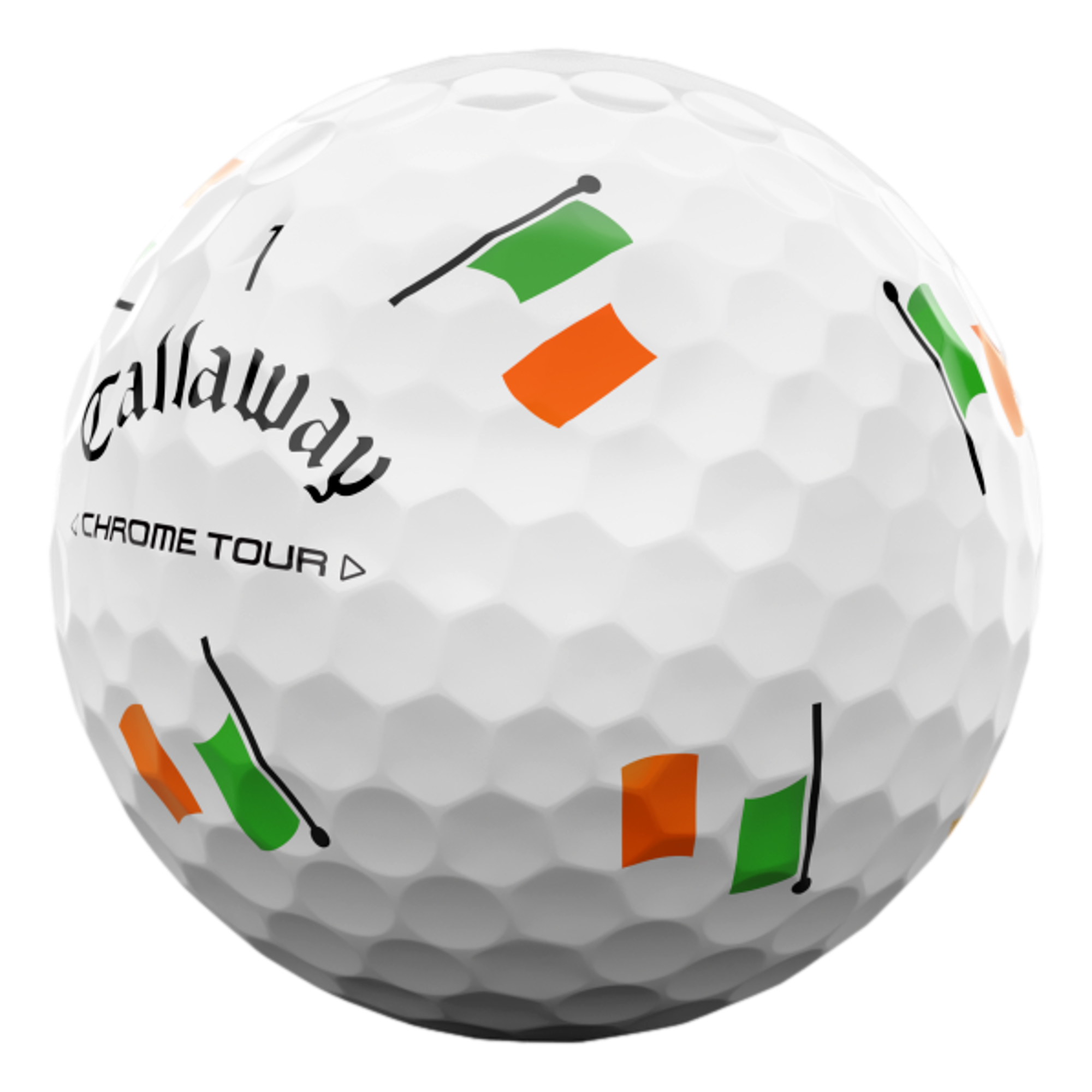 Chrome Tour St Paddy's Day Golf Balls