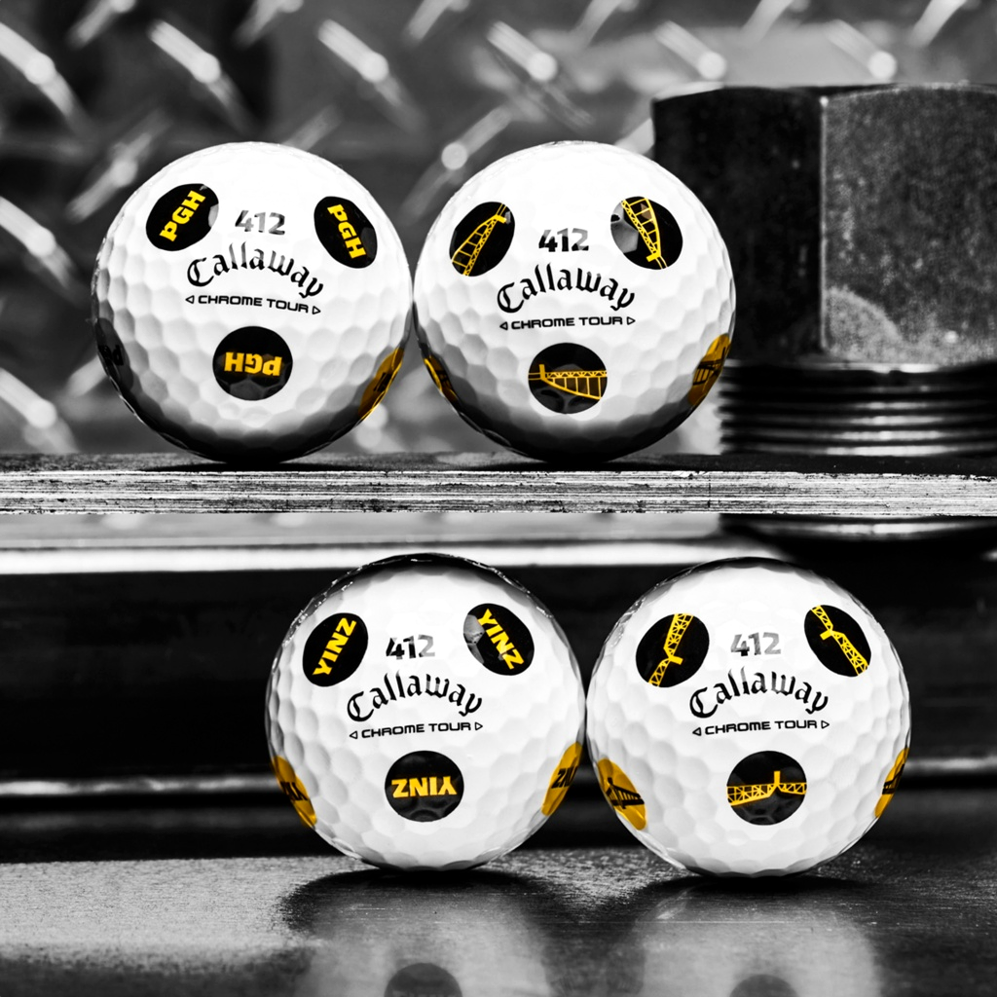 Chrome Tour Major Series June Major Golf Balls