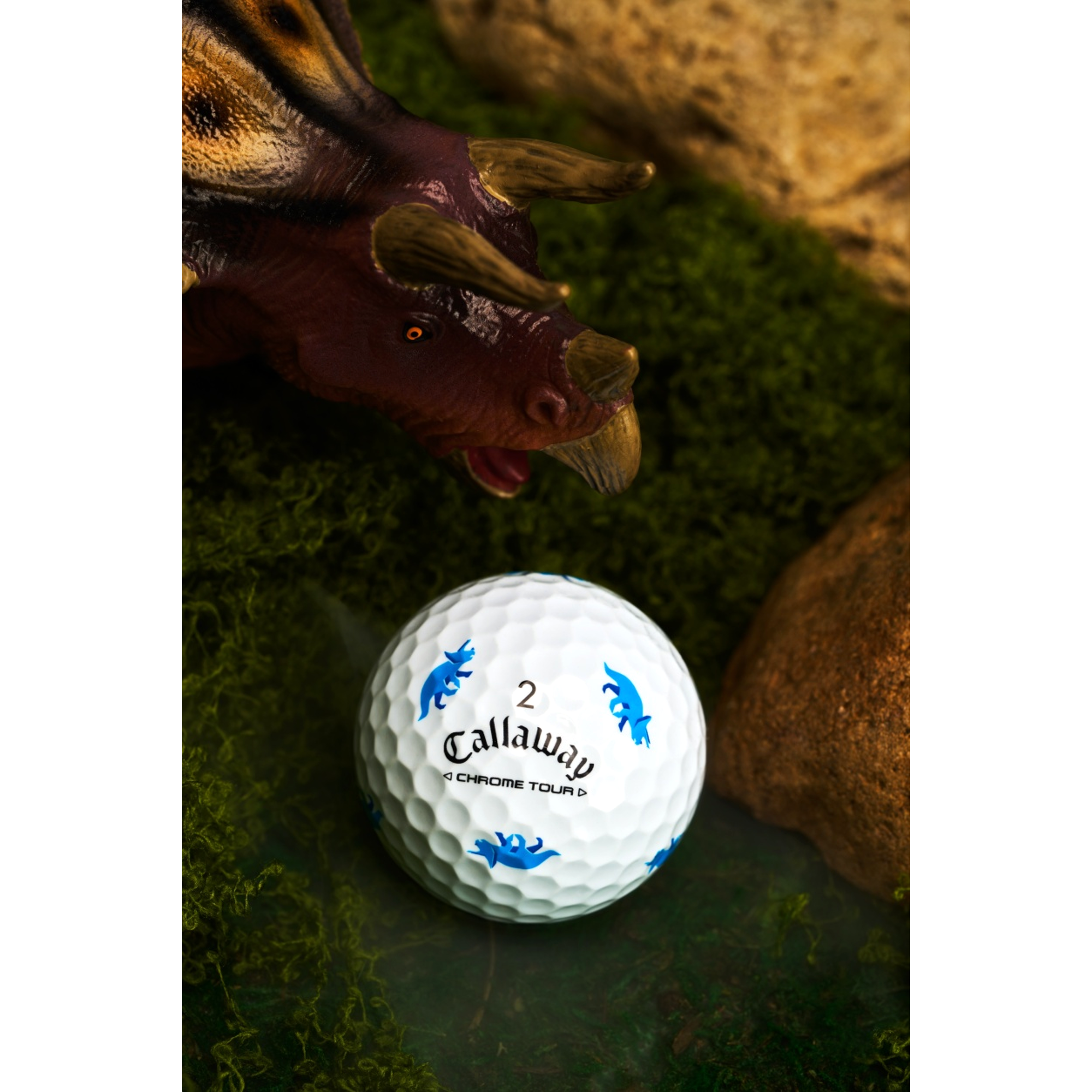 Chrome Tour Jurassic Dinosaurs Golf Balls