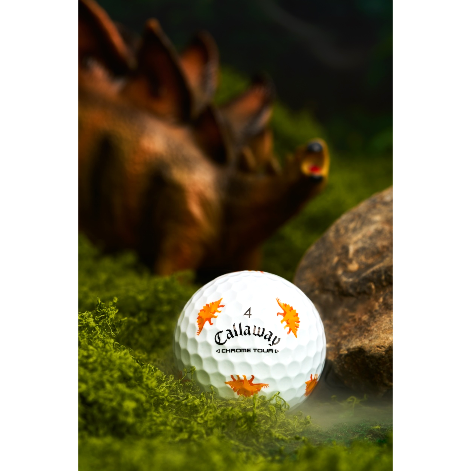 Chrome Tour Jurassic Dinosaurs Golf Balls