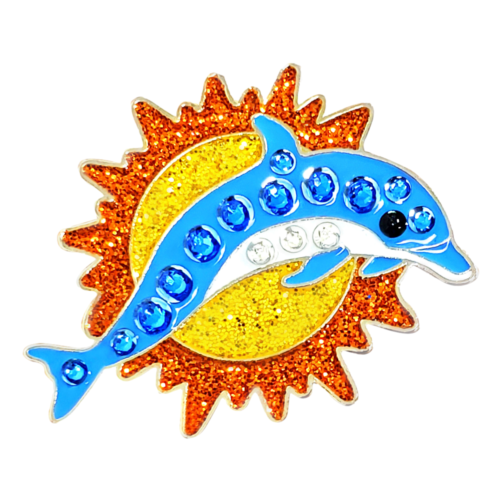 Dolphin Golf Ball Marker