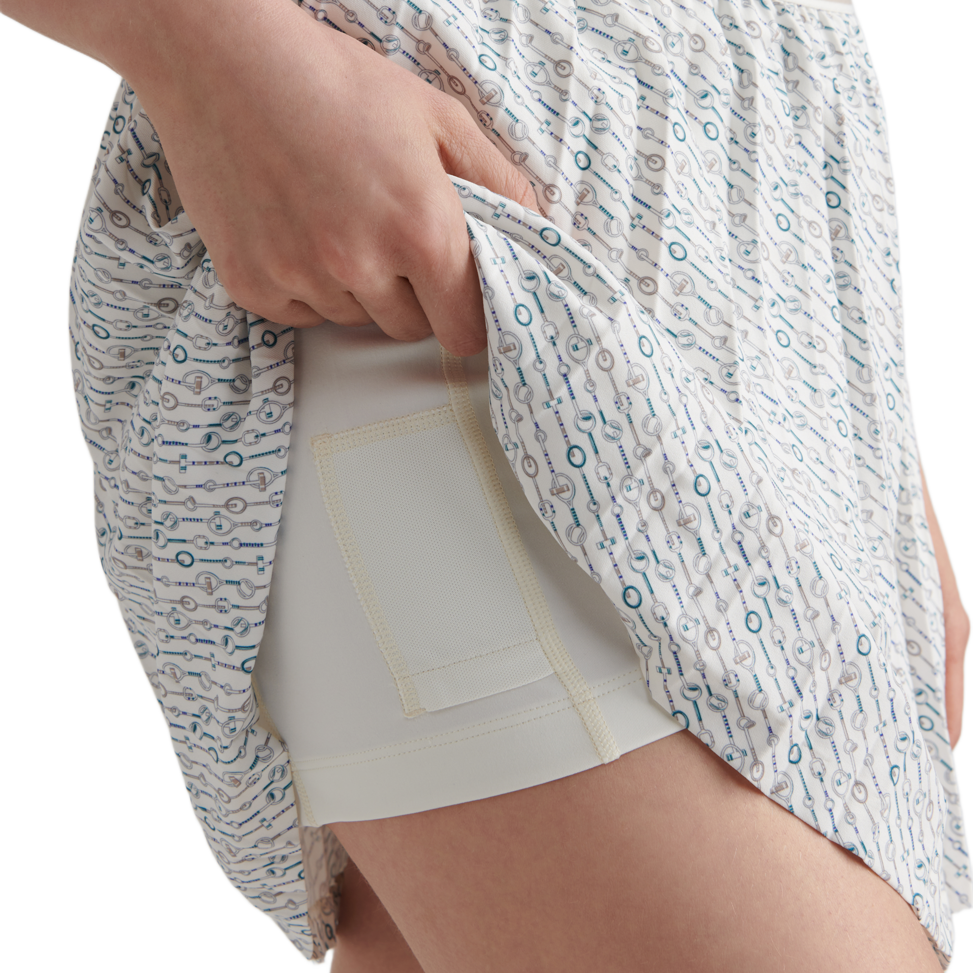 Mickey Social Club Pleated Women's 15" Golf Skort