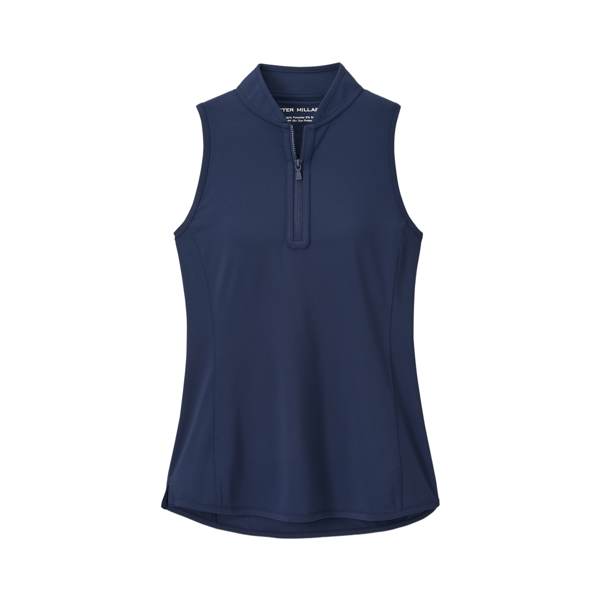 Shirley Zip Women's Sleeveless Golf Polo Shirt