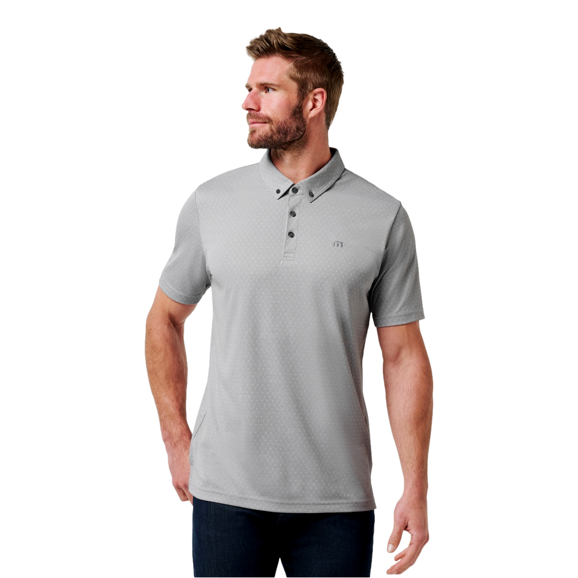 Handsome Town Men's Short Sleeve Golf Polo Shirt