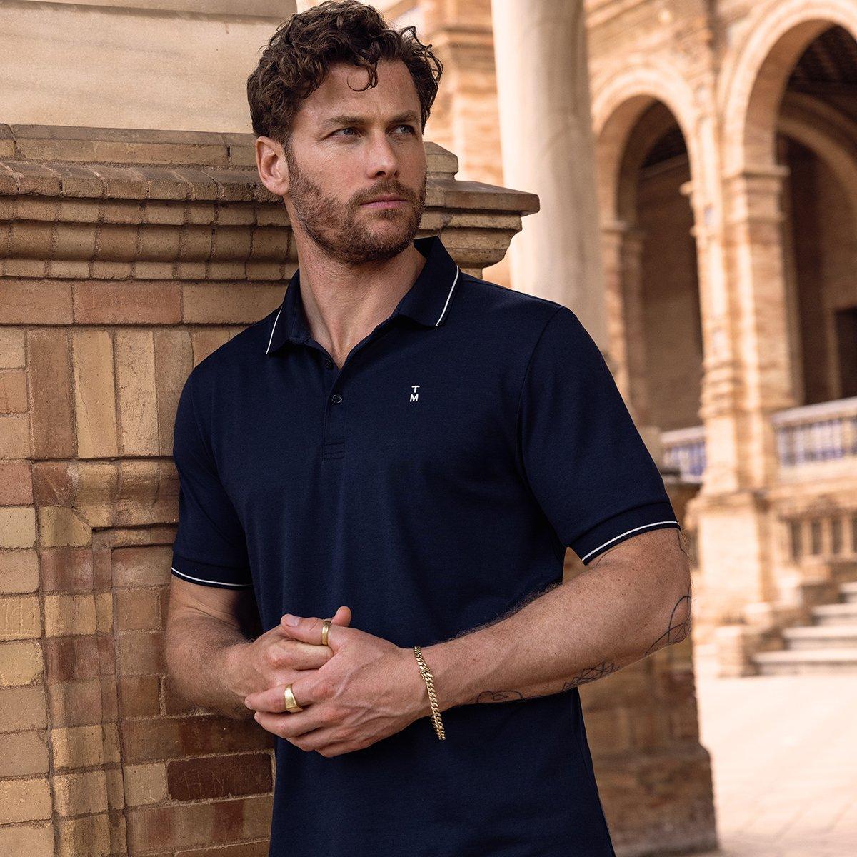 Happier Hour Men's Short Sleeve Golf Polo Shirt