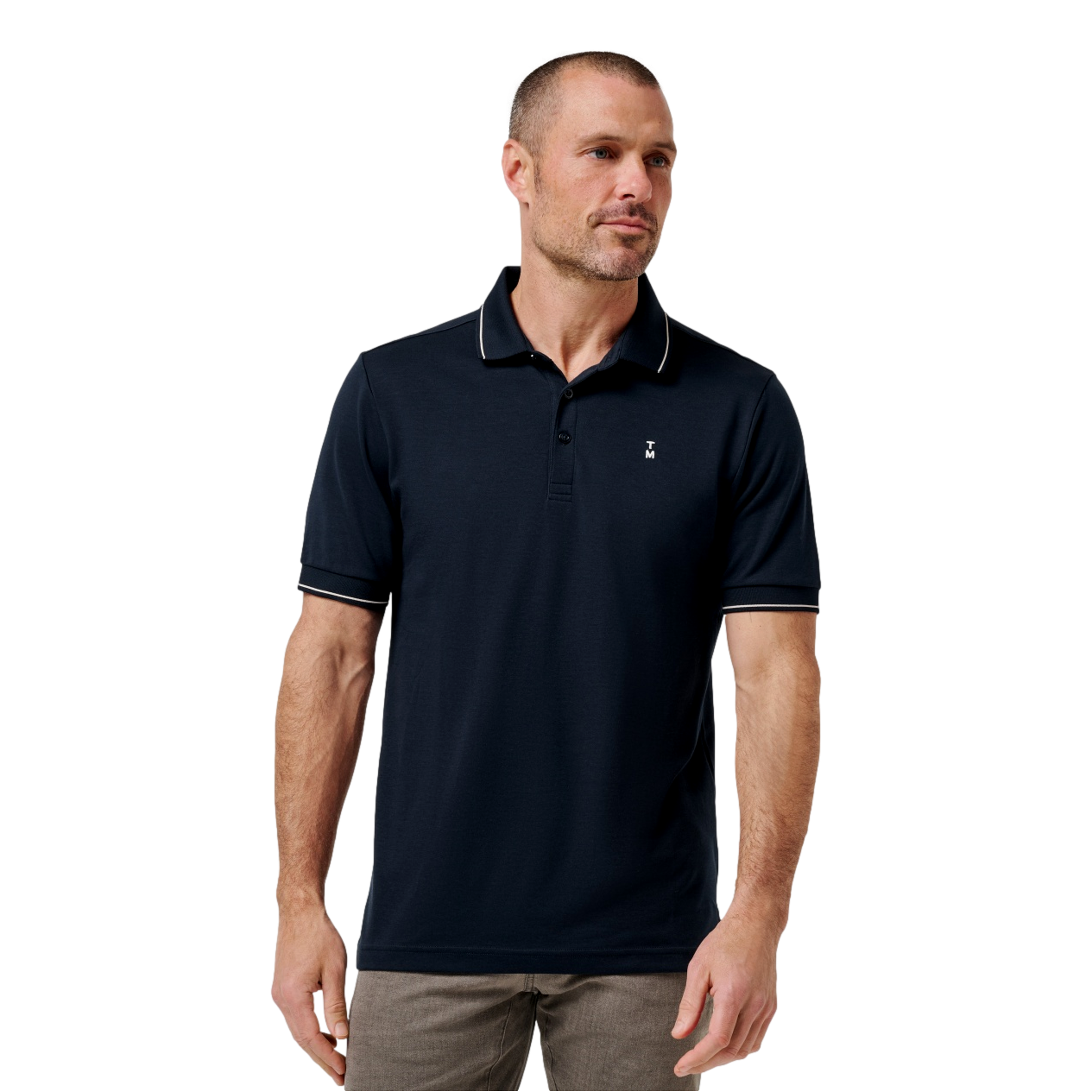 Happier Hour Men's Short Sleeve Golf Polo Shirt