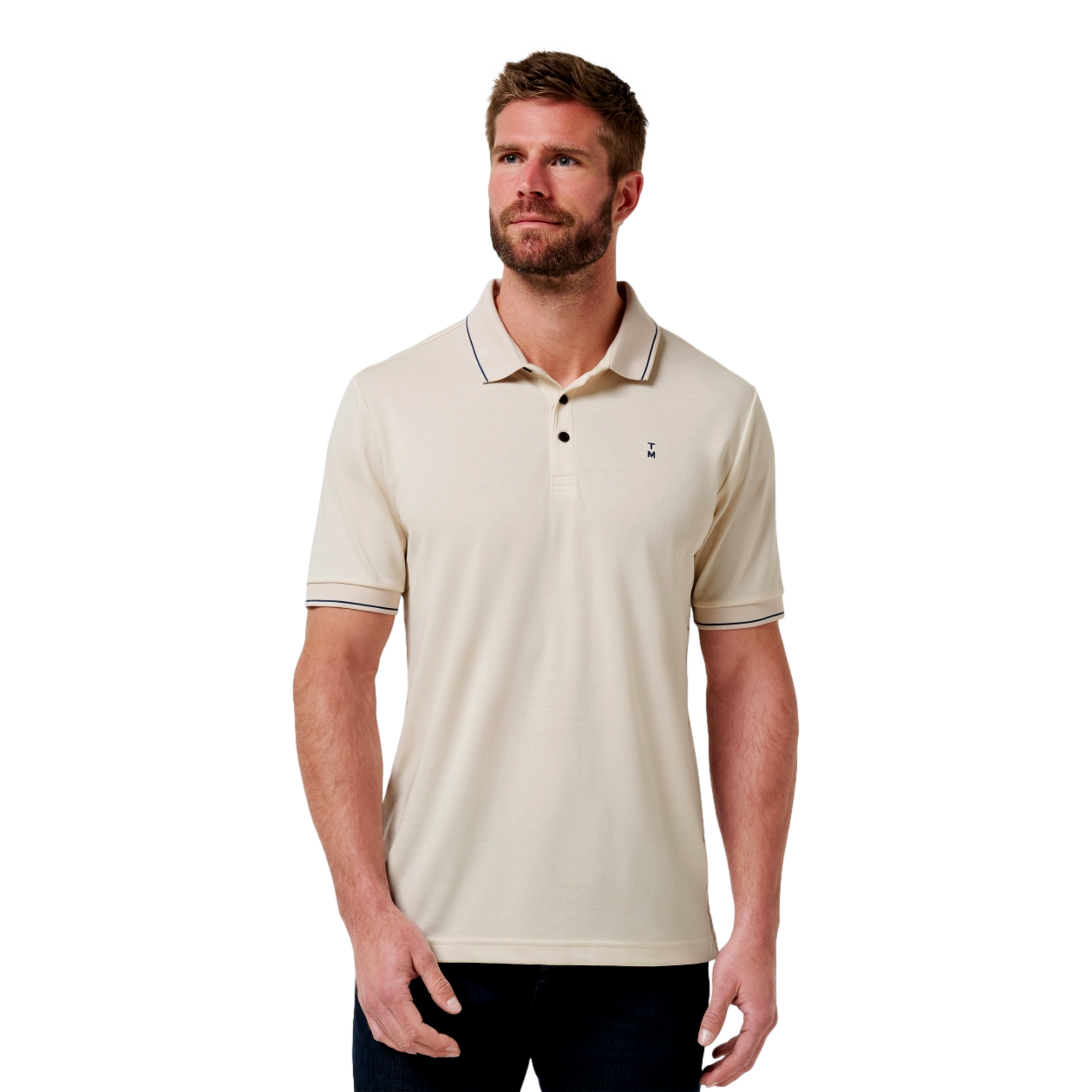 Happier Hour Mens Short Sleeve Golf Polo Shirt