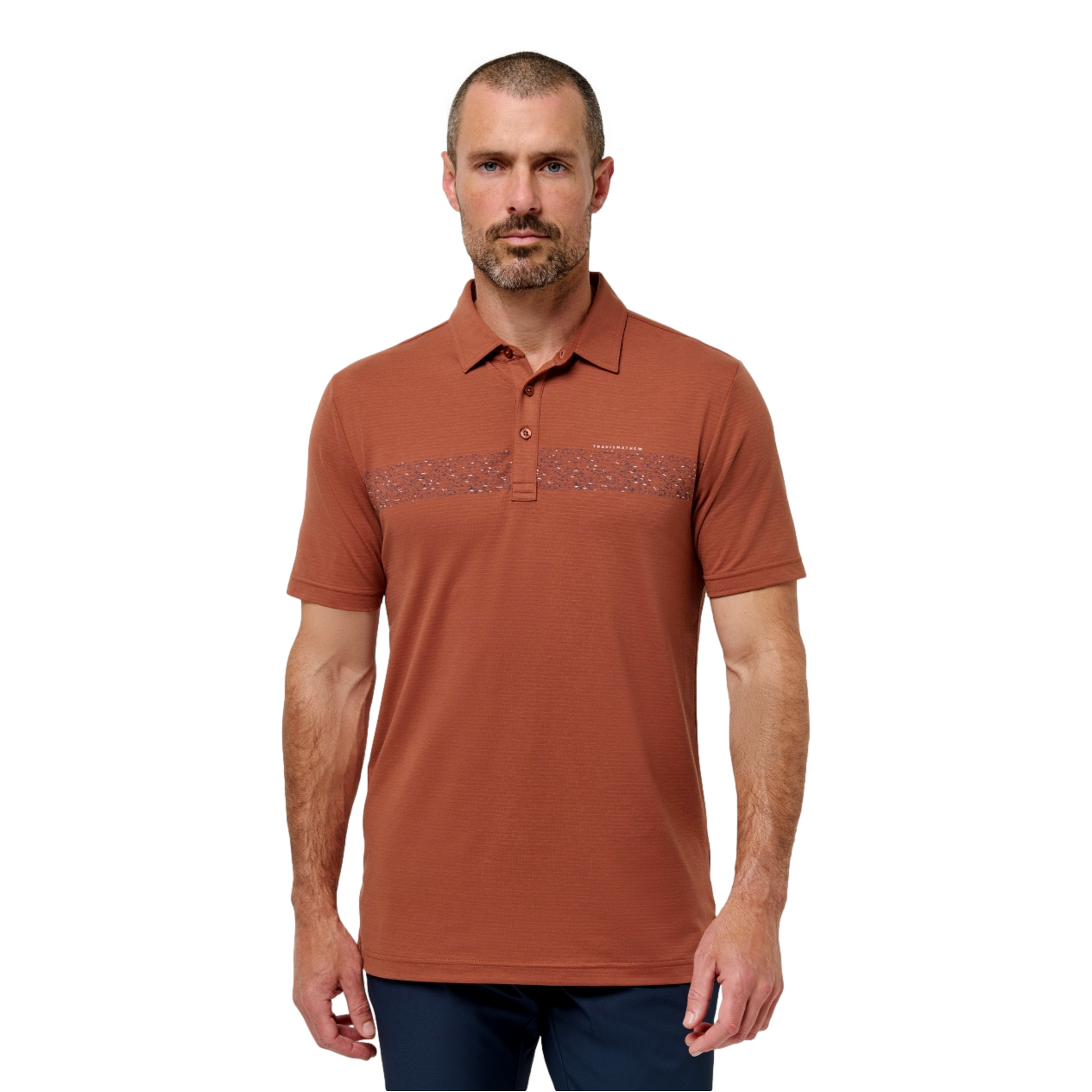 The Heater Men's Short Sleeve Golf Polo Shirt