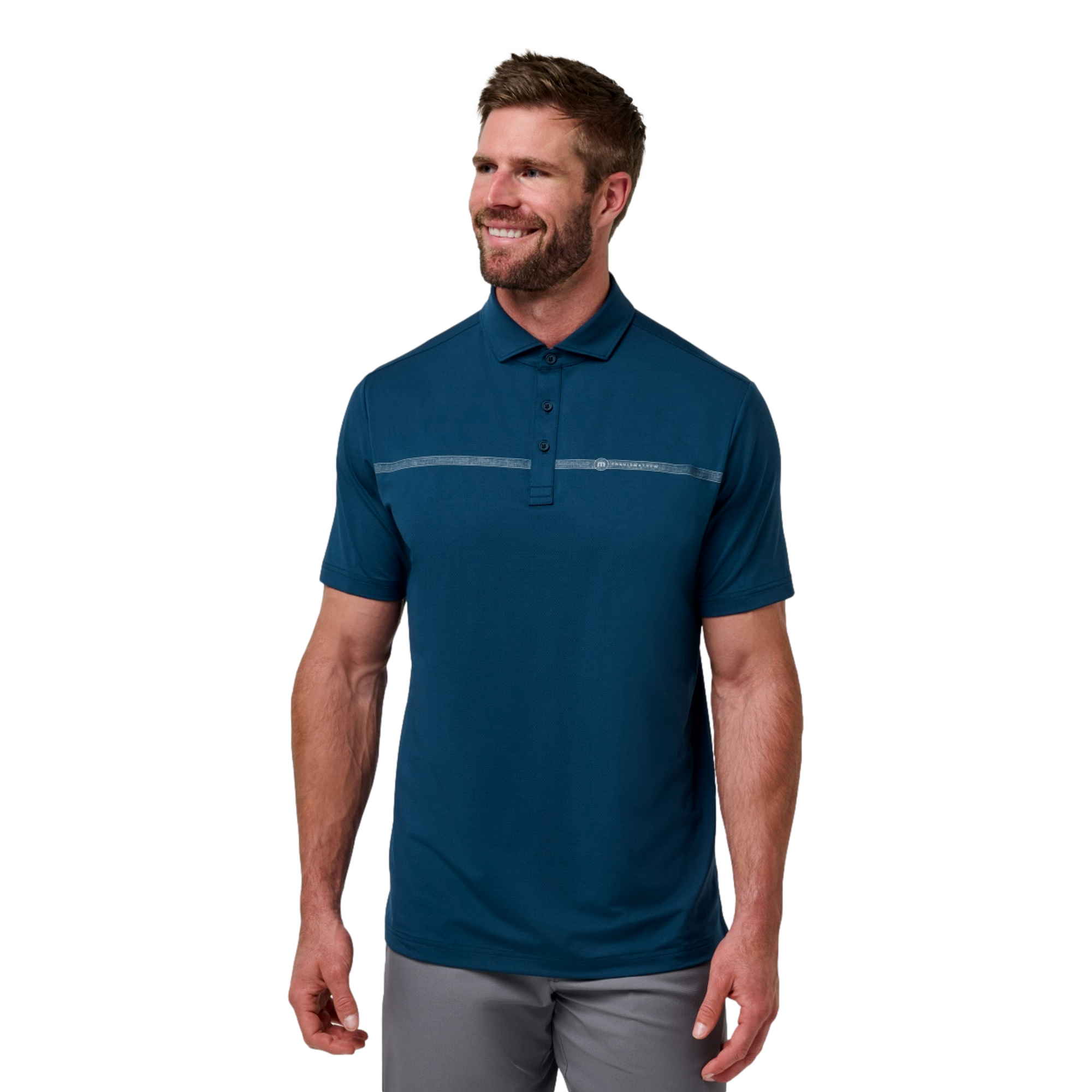 The Heater Men's Short Sleeve Golf Polo Shirt