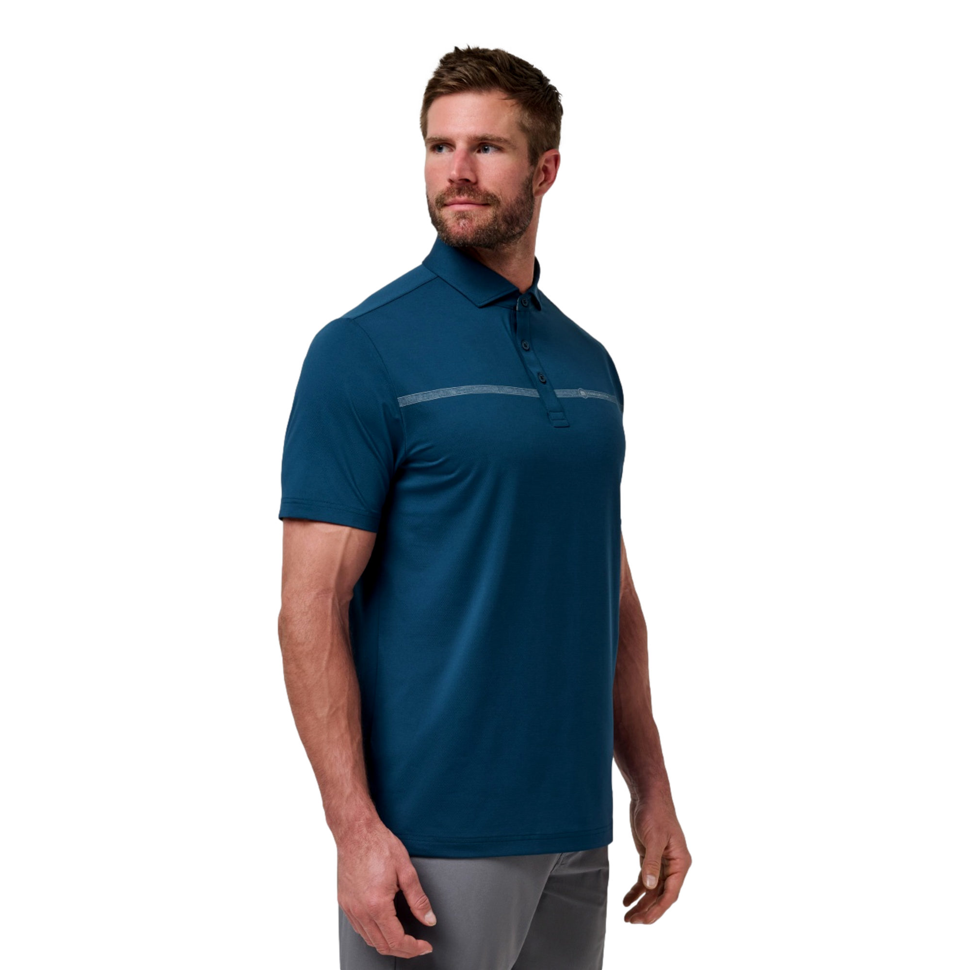The Heater Men's Short Sleeve Golf Polo Shirt