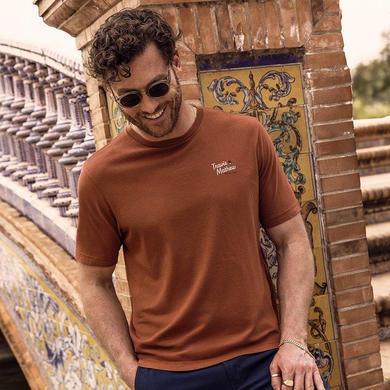 Oceanfront Room Mens Golf T-Shirt