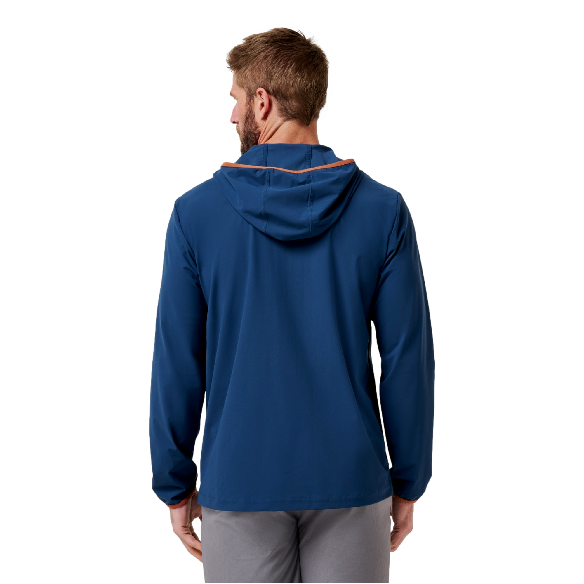 Long Layover Mens Hooded Golf Jacket
