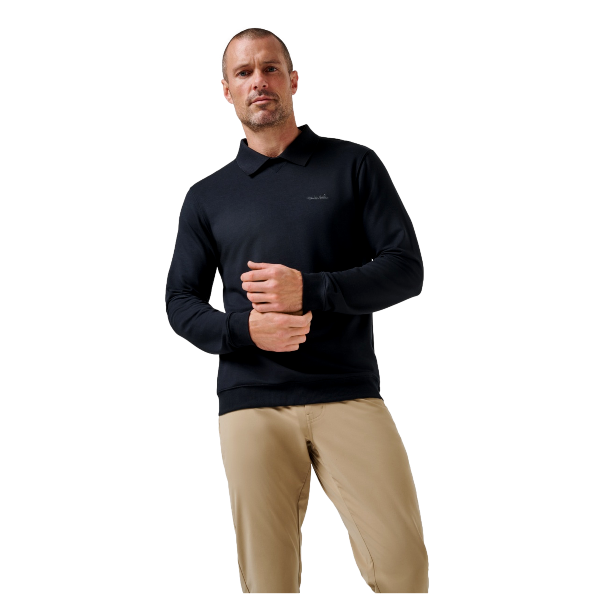 Amenities Long Sleeve Men's Crew Neck Sweatshirt
