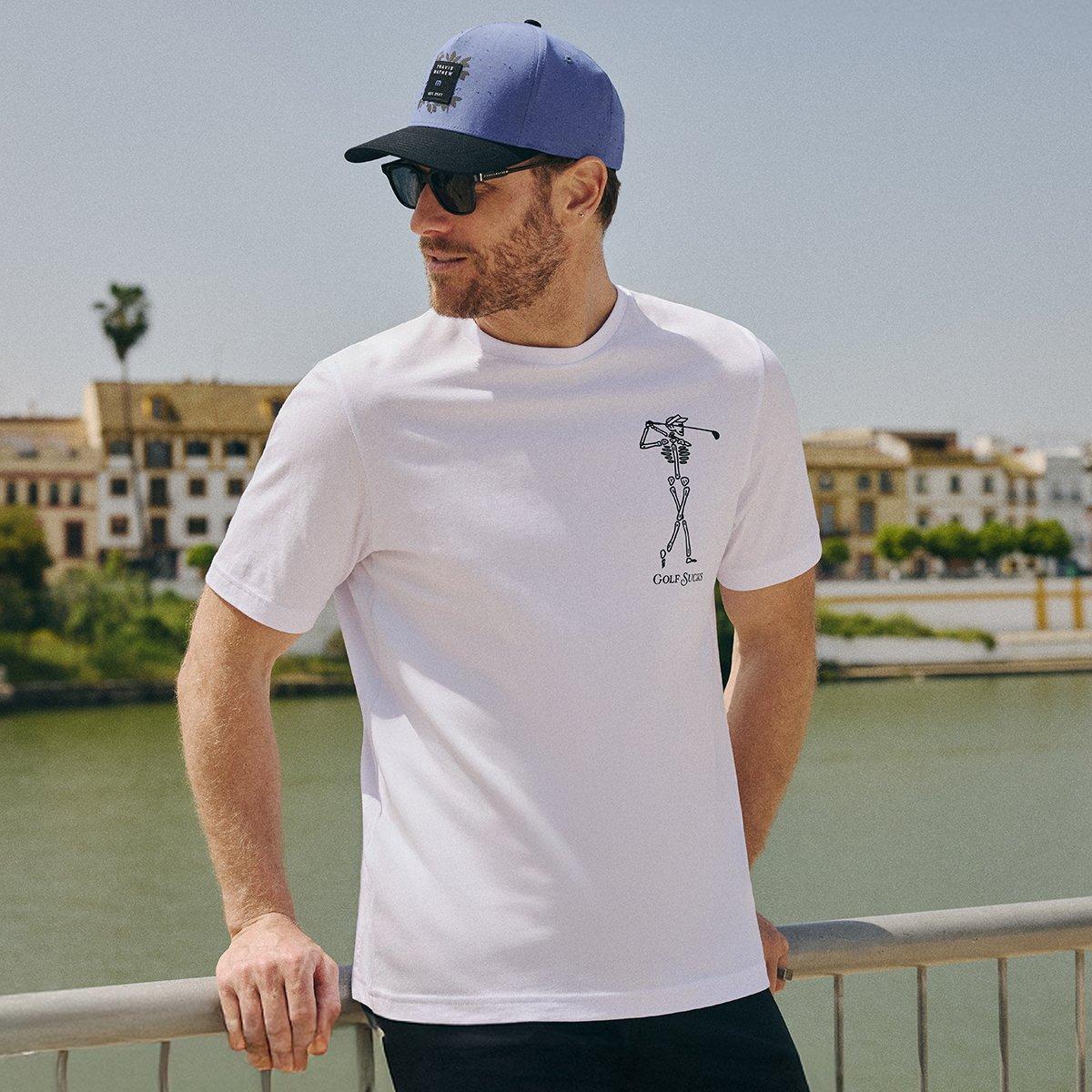 Golf Sucks Men's Short Sleeve Golf T-Shirt