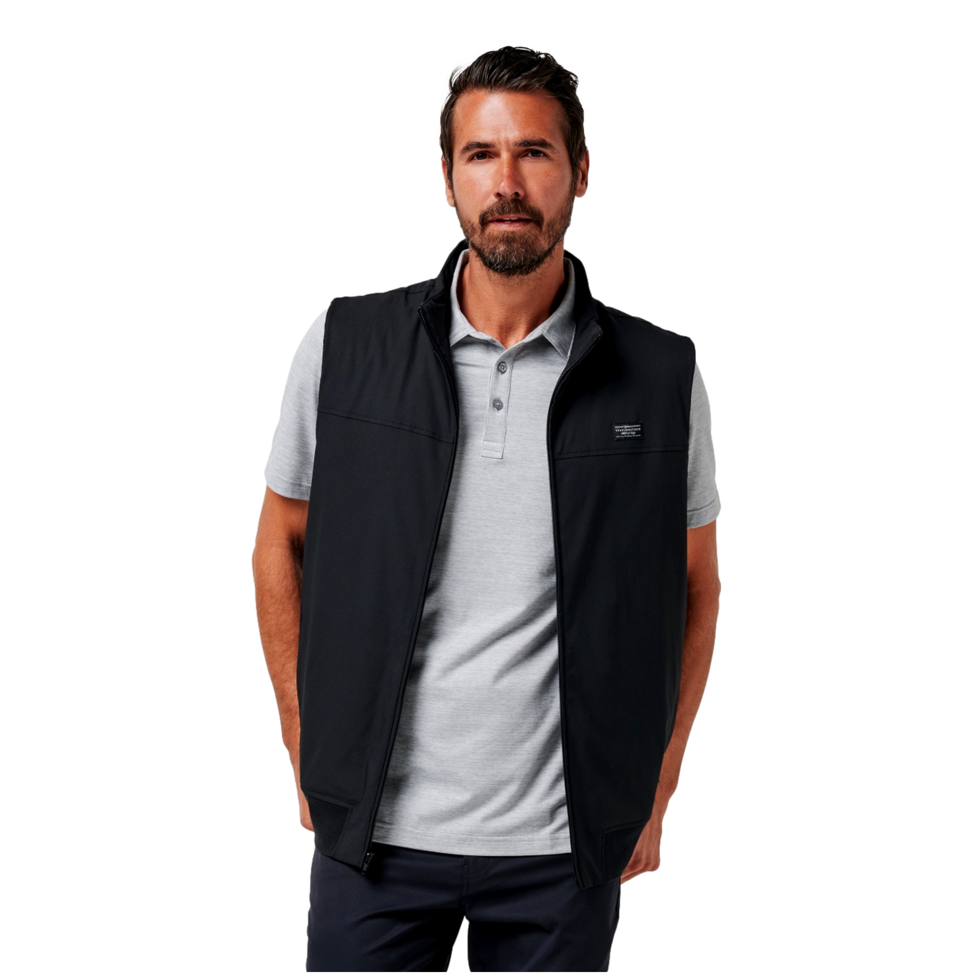 Wanderlust Men's Full Zip Golf Vest