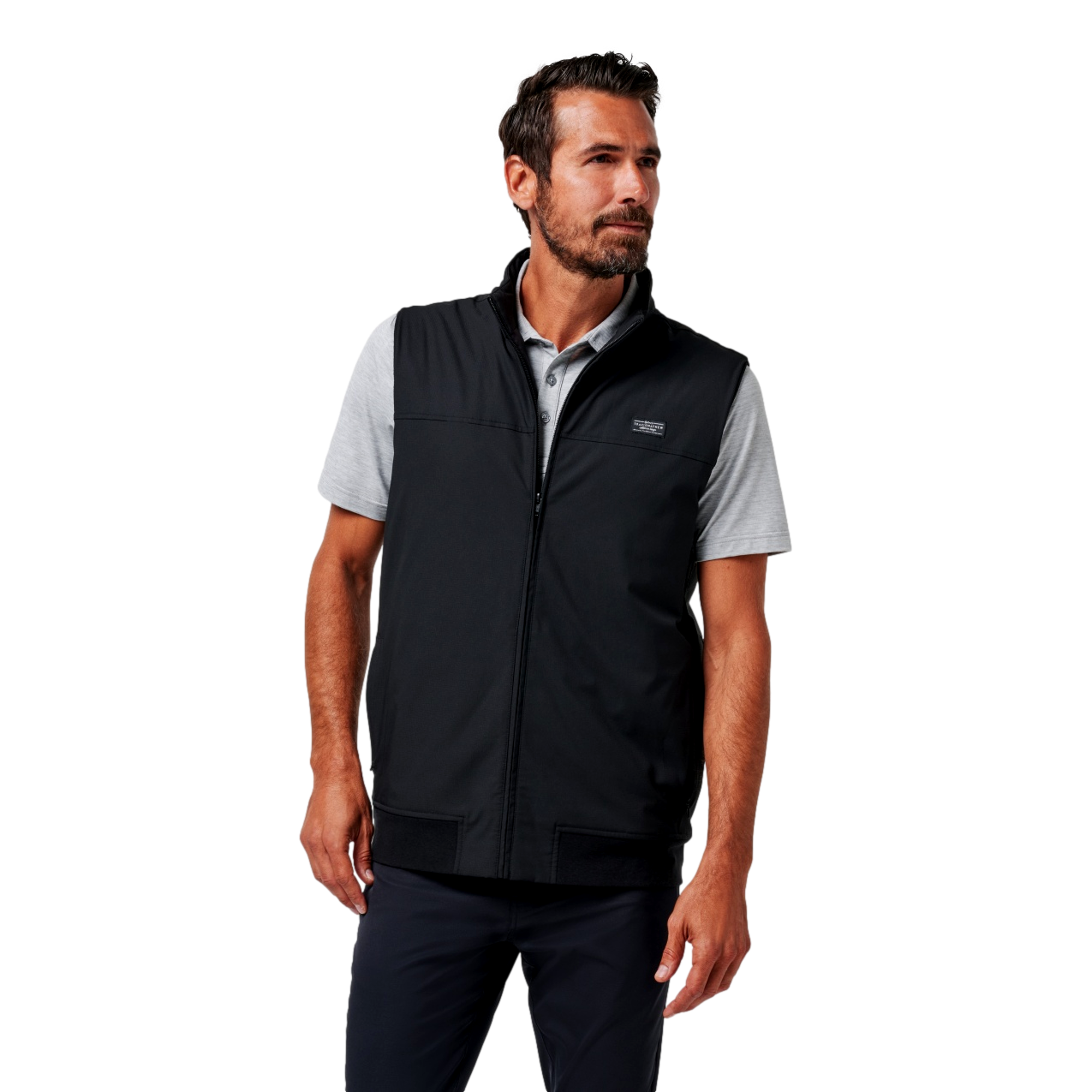 Wanderlust Men's Full Zip Golf Vest