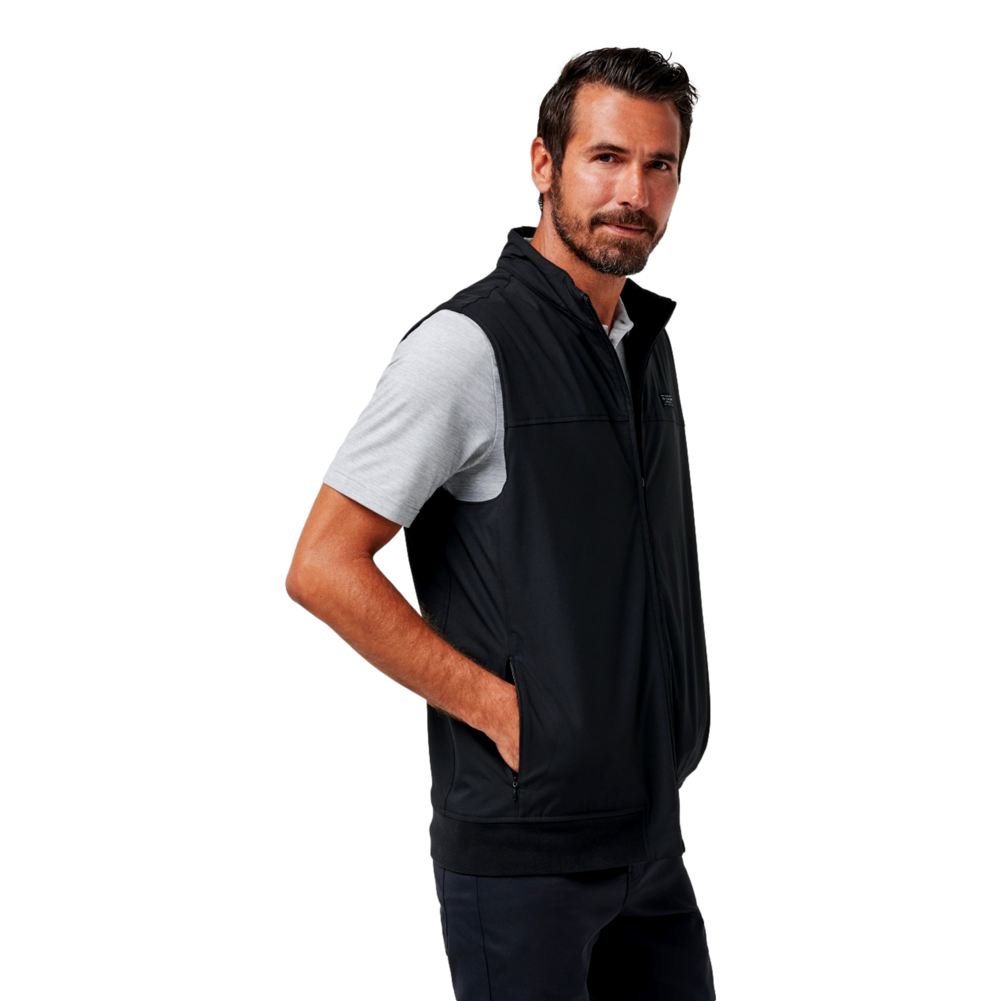 Wanderlust Men's Full Zip Golf Vest