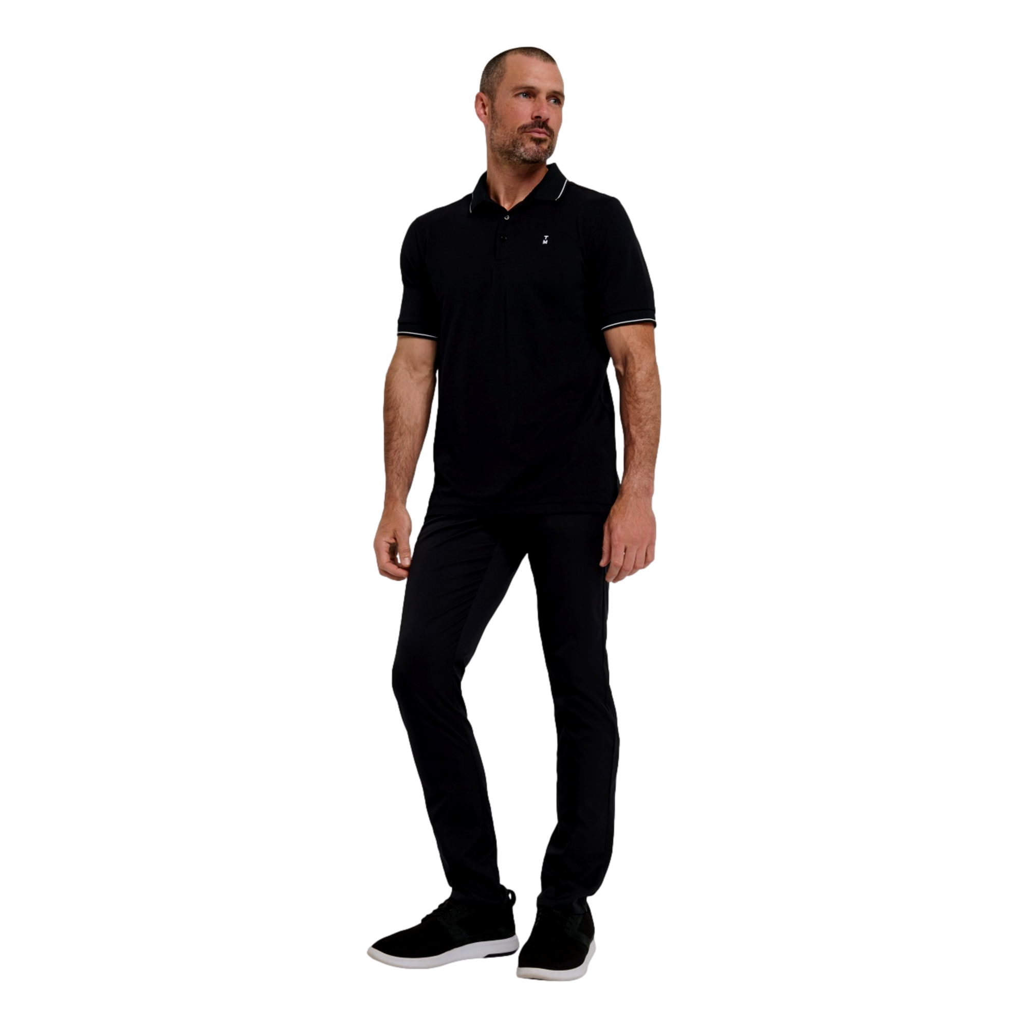 Happier Hour Men's Short Sleeve Golf Polo Shirt