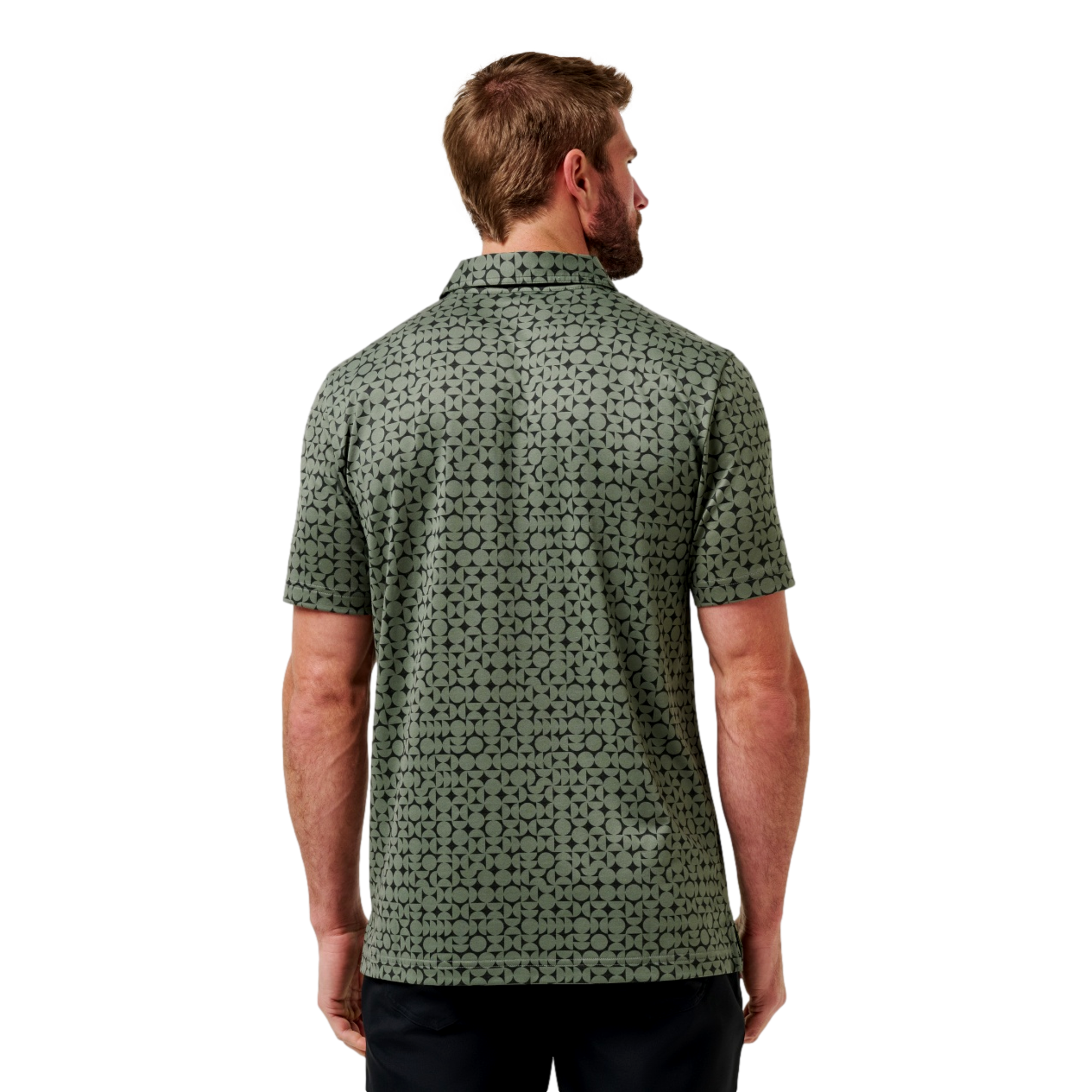 Featherweight Caves Men's Short Sleeve Golf Polo Shirt