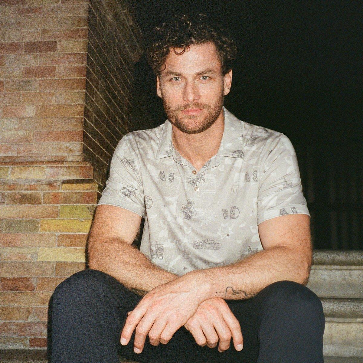 Featherweight Spritz Men's Short Sleeve Golf Polo Shirt