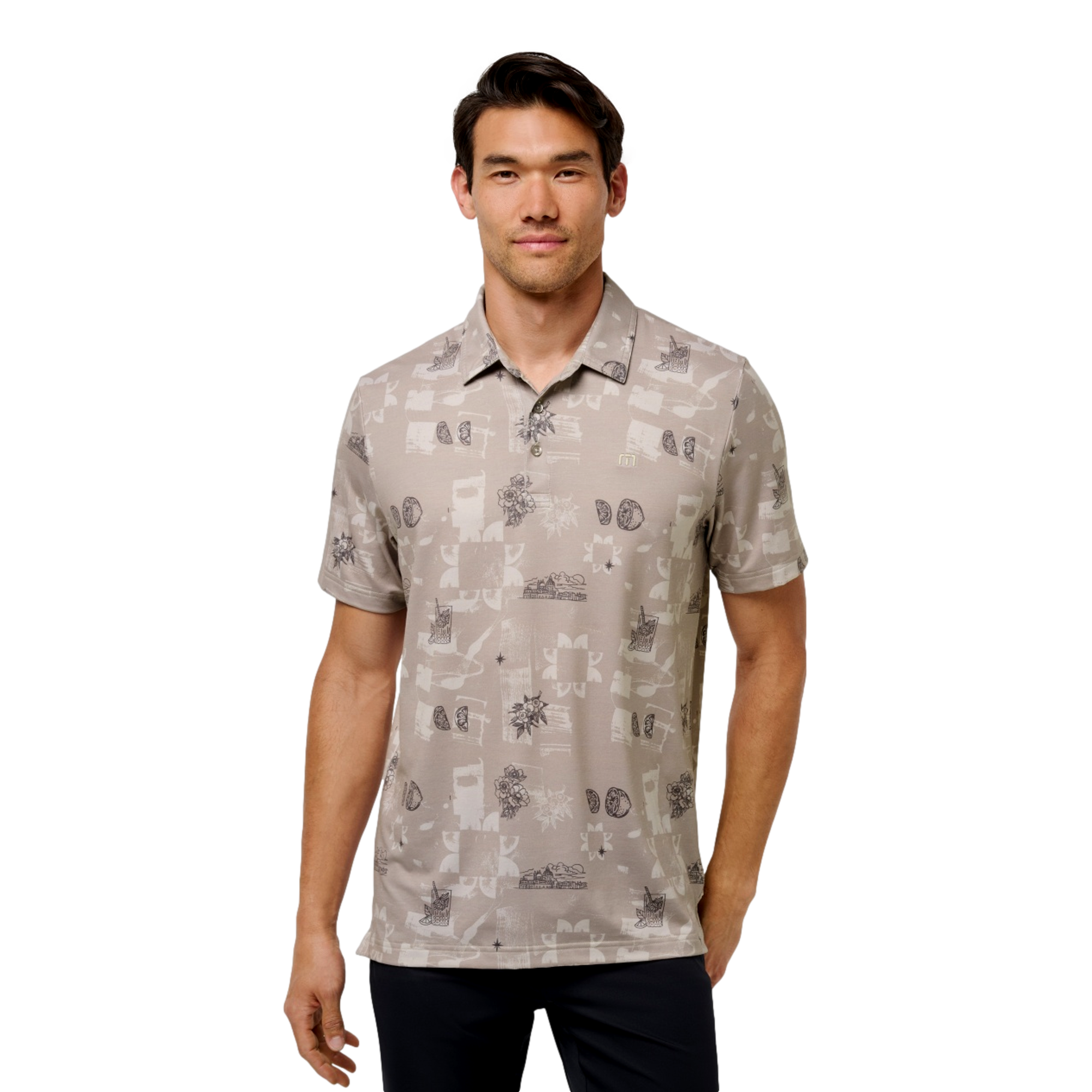 Featherweight Spritz Men's Short Sleeve Golf Polo Shirt