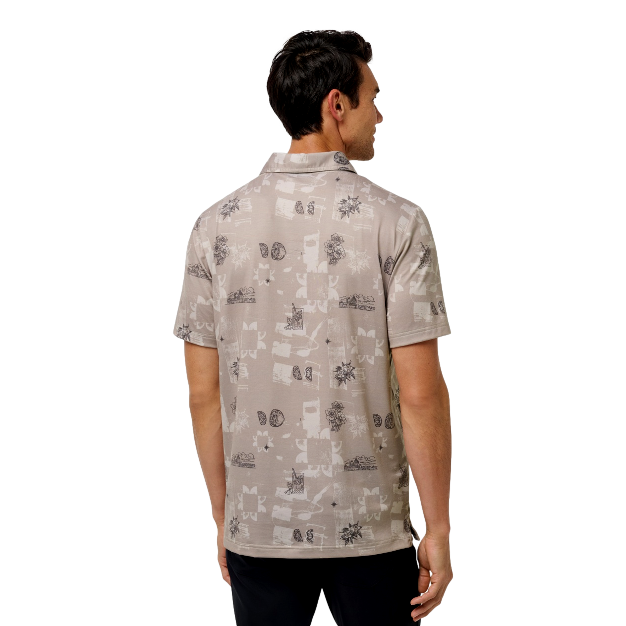 Featherweight Spritz Men's Short Sleeve Golf Polo Shirt