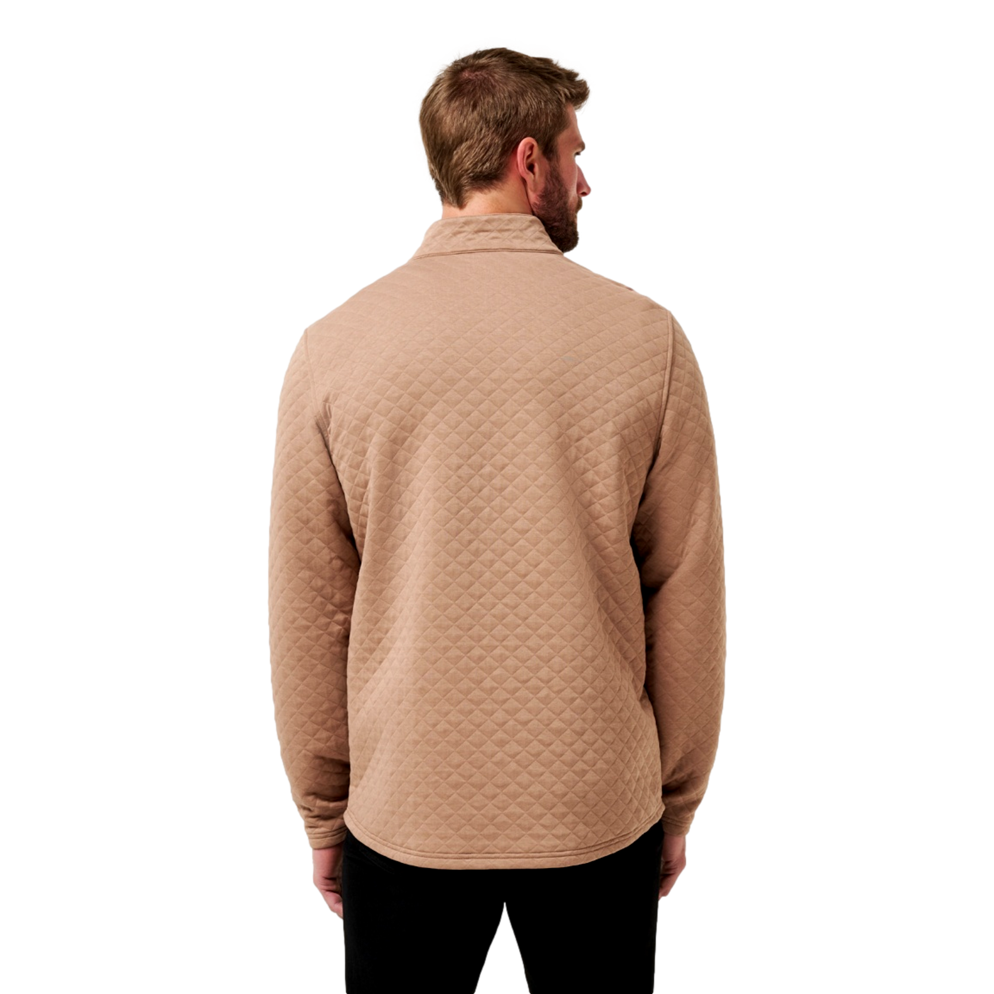 Translantic Quilted Men's Golf Quarter Zip
