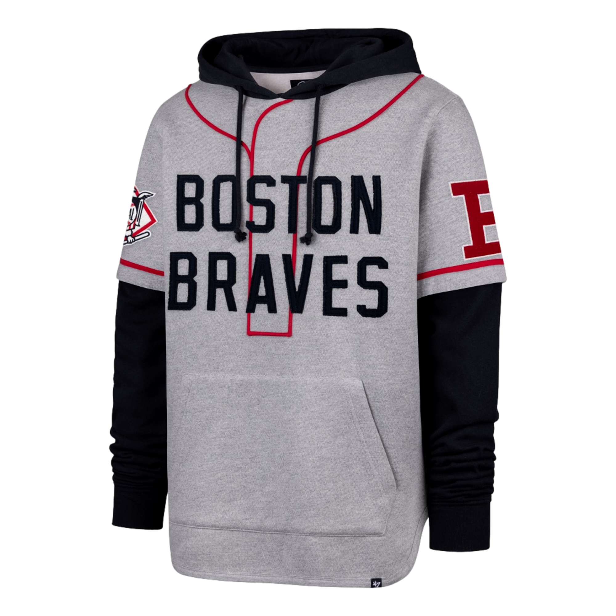 Atlanta Braves Fifties Shortstop Men's Golf Hoodie