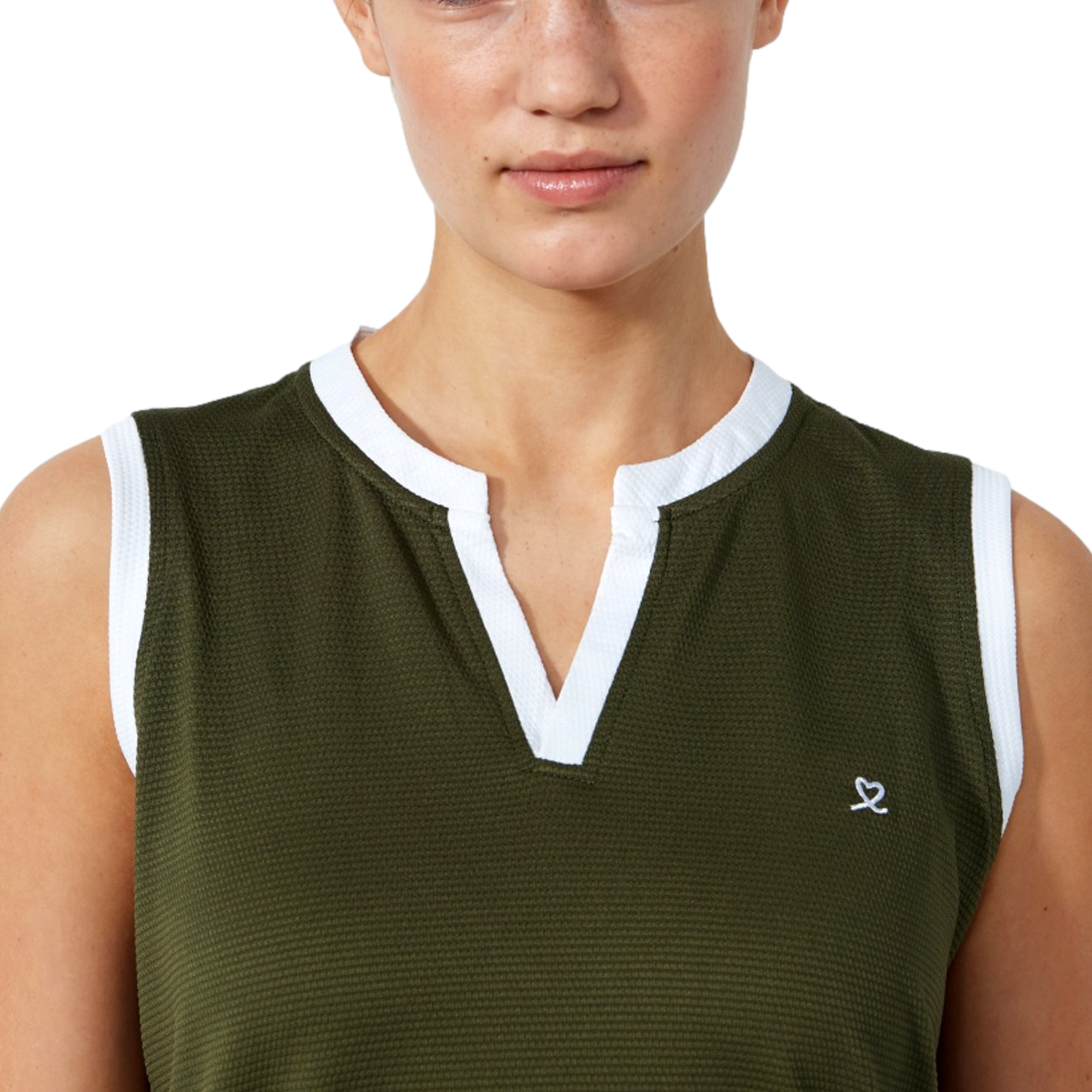 Massy Women's Sleeveless Golf Polo Shirt