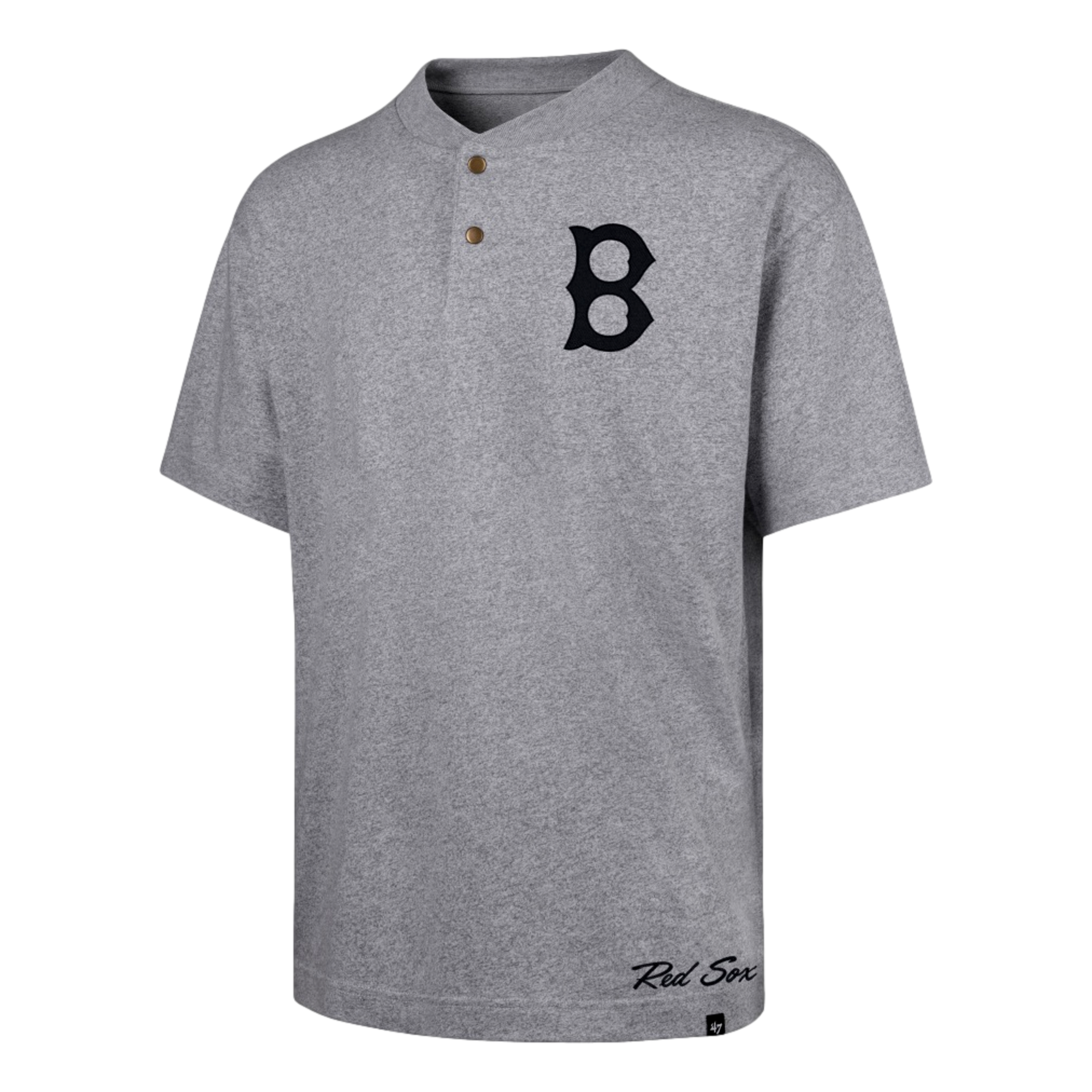 Boston Red Socks All Field Fifties Henley Men's Golf Shirt