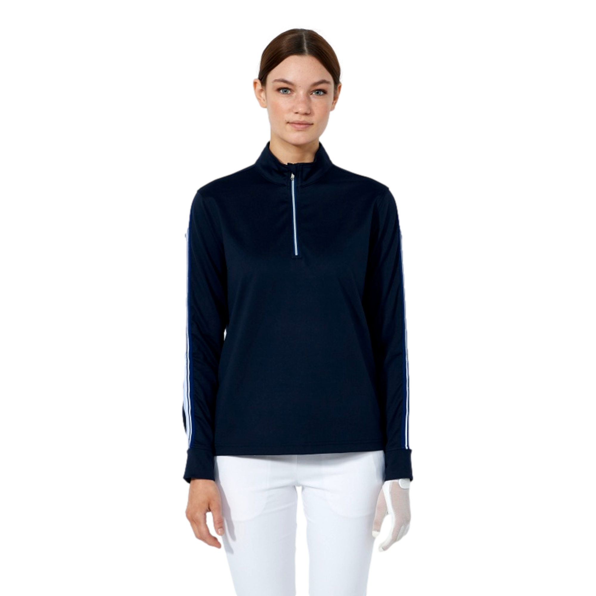 Peach Women's Golf Quarter Zip