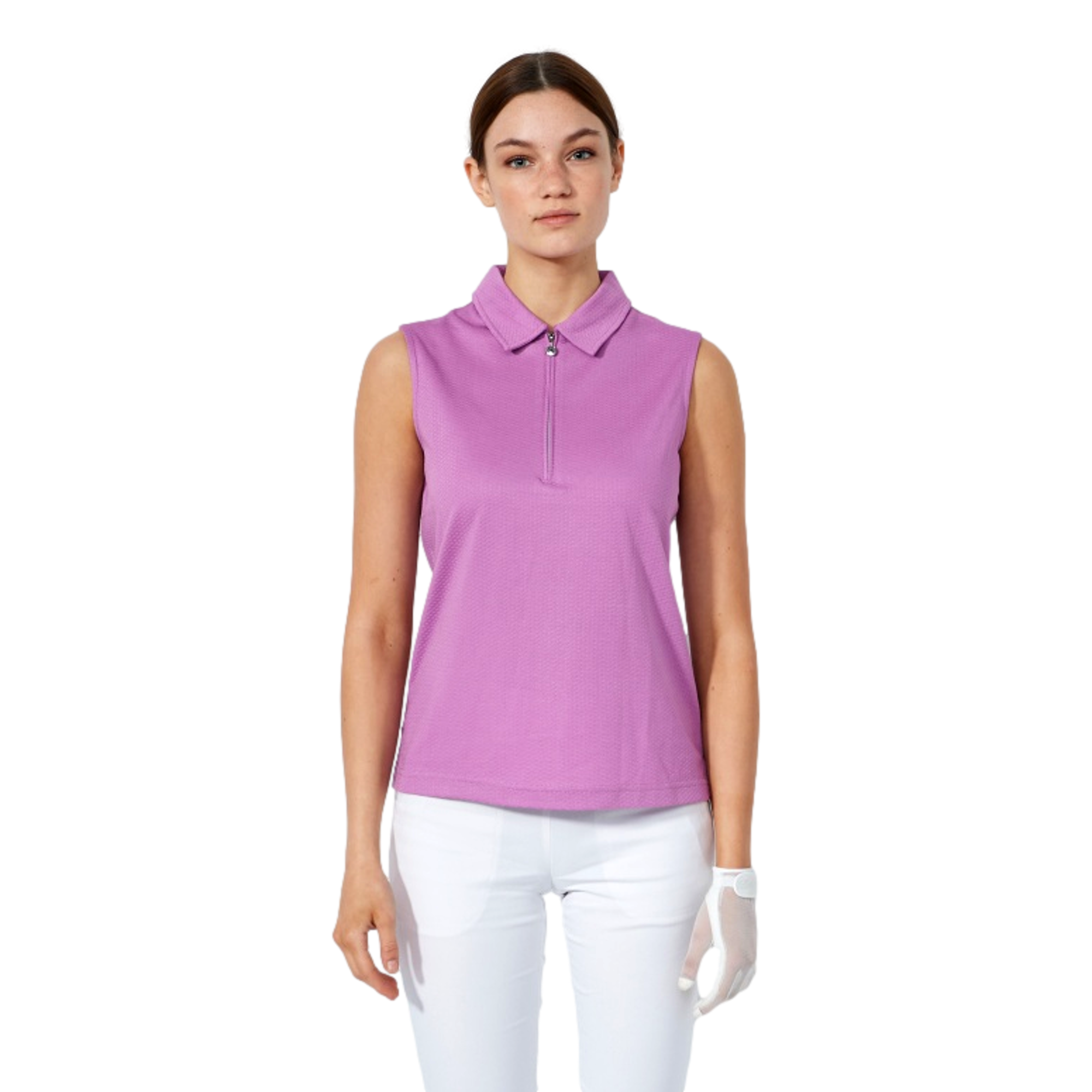 Peoria Women's Sleeveless Golf Polo Shirt
