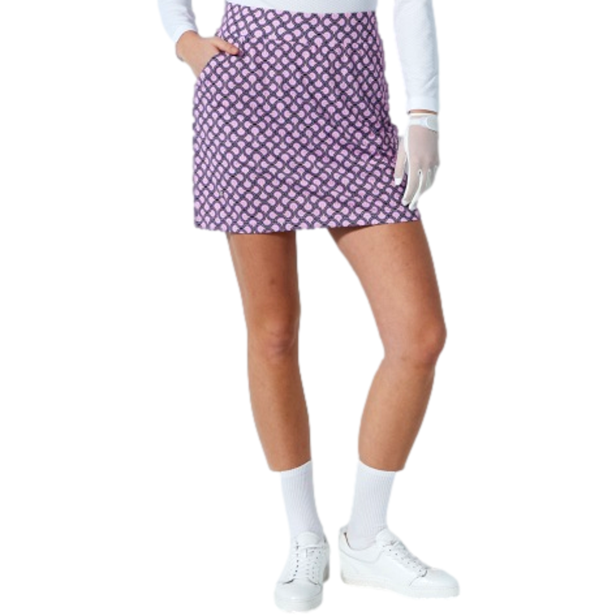 Art Printed Women's 18" Golf Skort