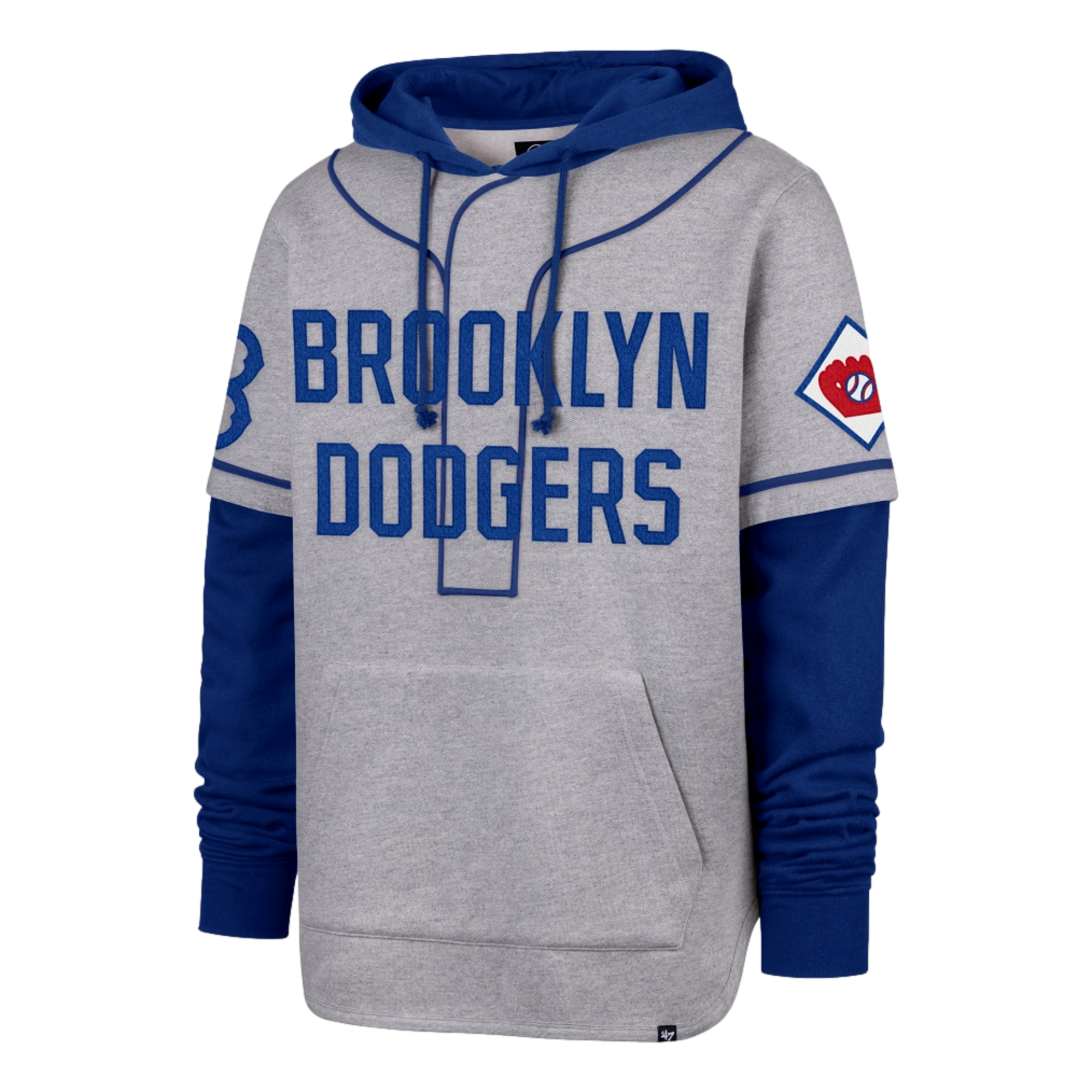 LA Dodgers Fifties Shortstop Men's Golf Hoodie