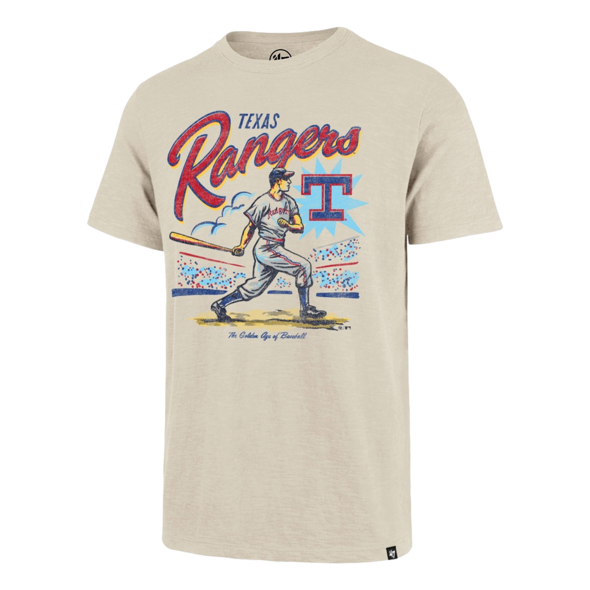 Texas Rangers Golden Age Scrum Men's T-Shirt