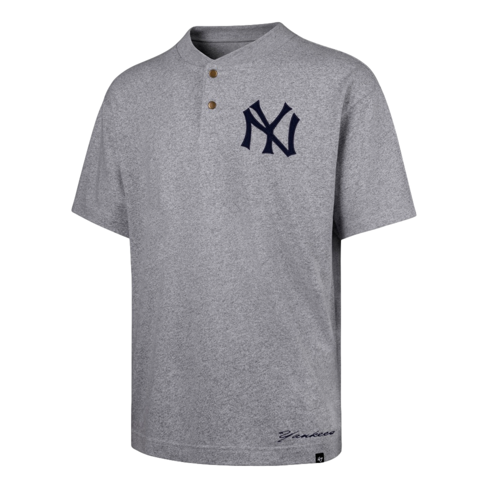 New York Yankees All Field Fifties Henley Shirt