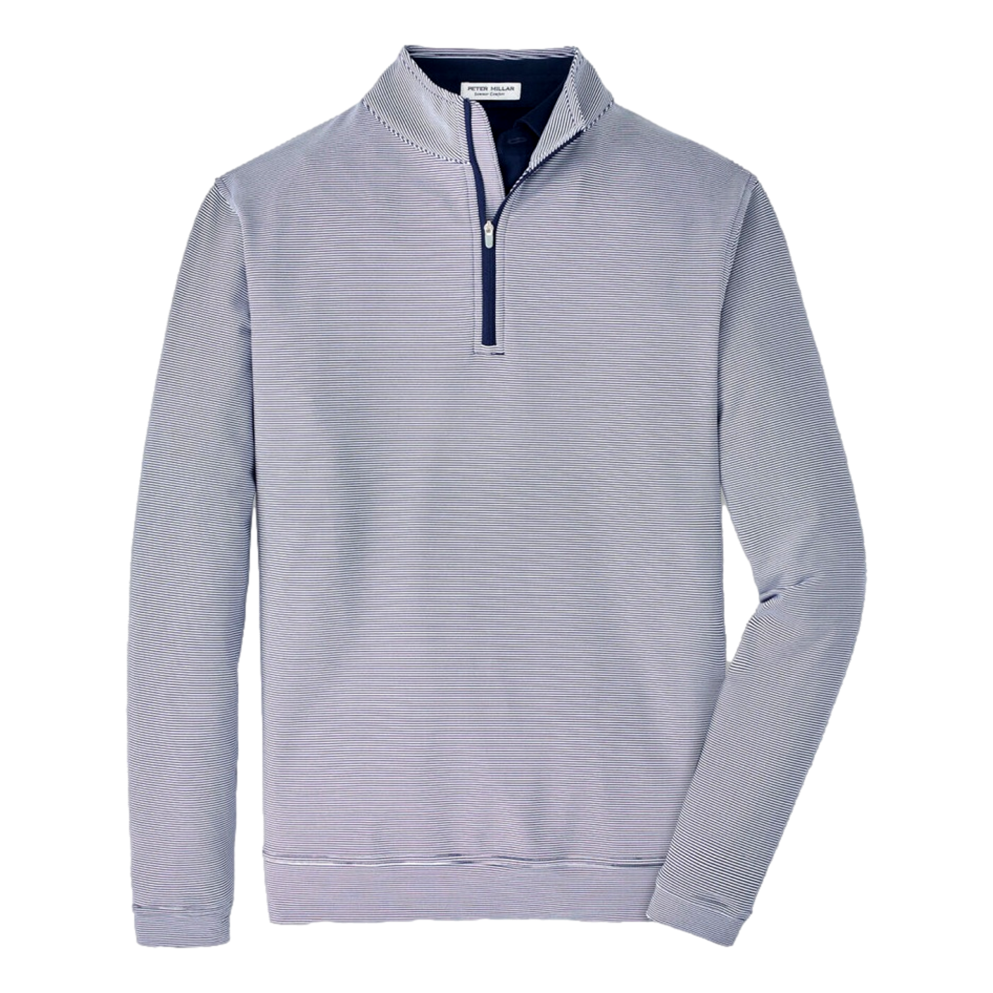 F25D1: Perth Sugar Stripe Qtr-Zip