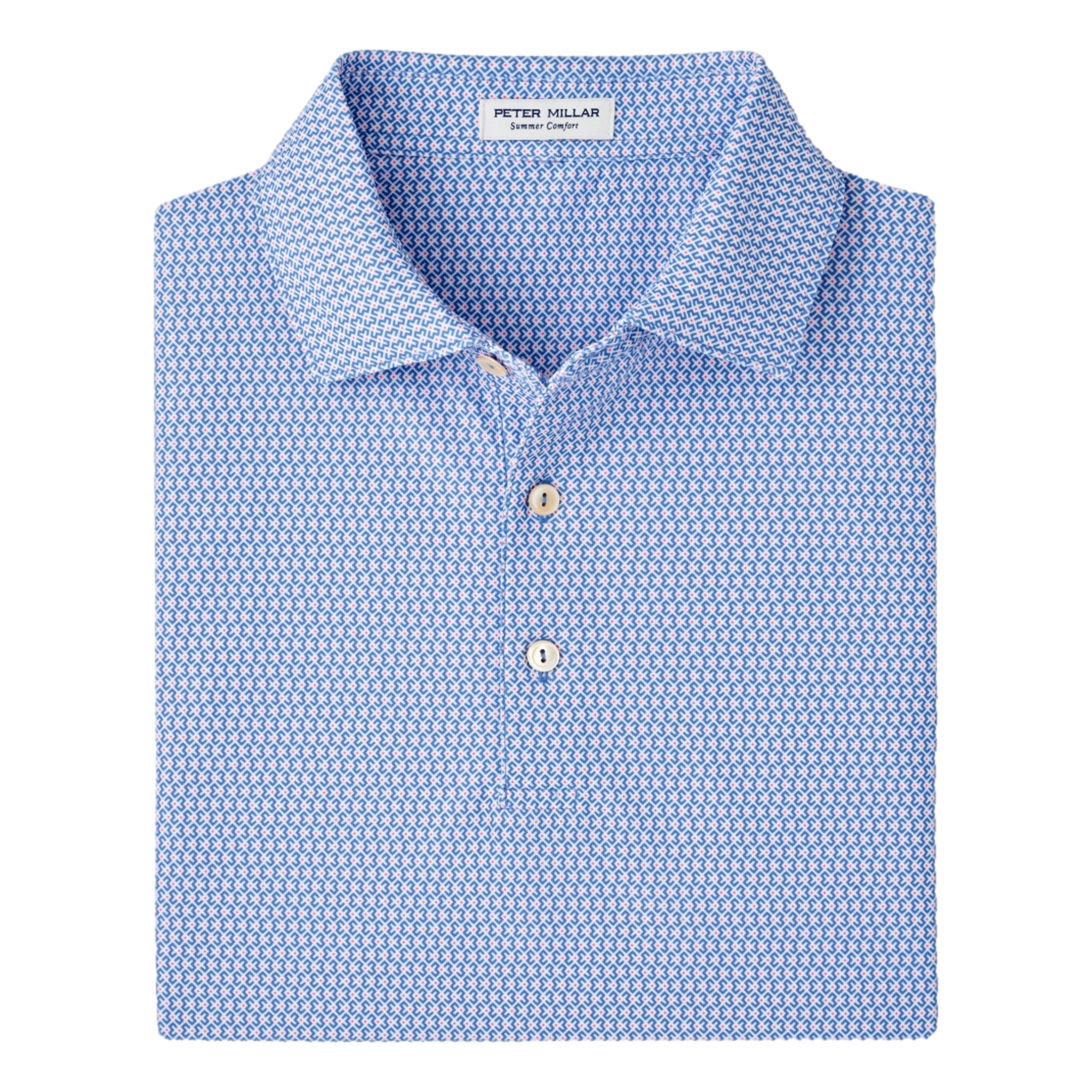 Taza Geo Performance Men's Golf Polo Shirt
