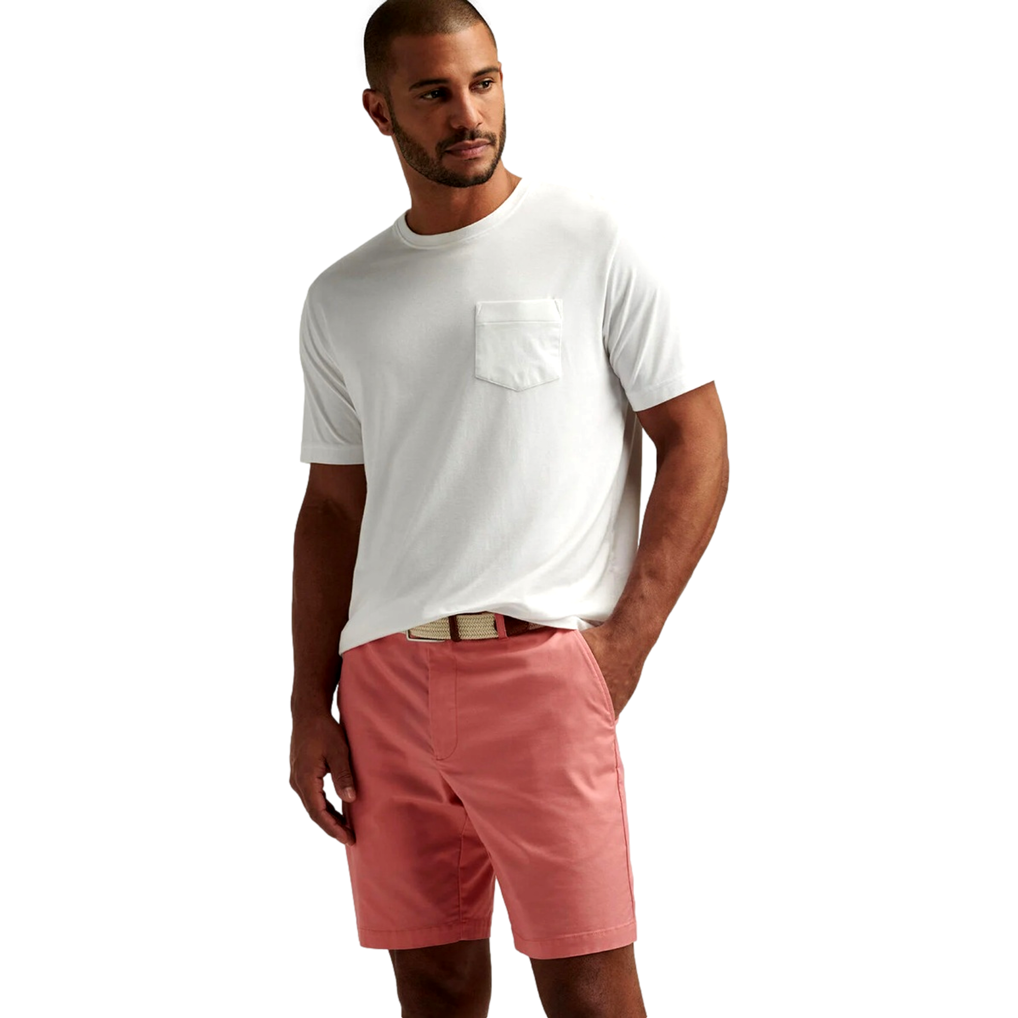 Crown Comfort Short Sleeve Pocket Men's Golf T-Shirt