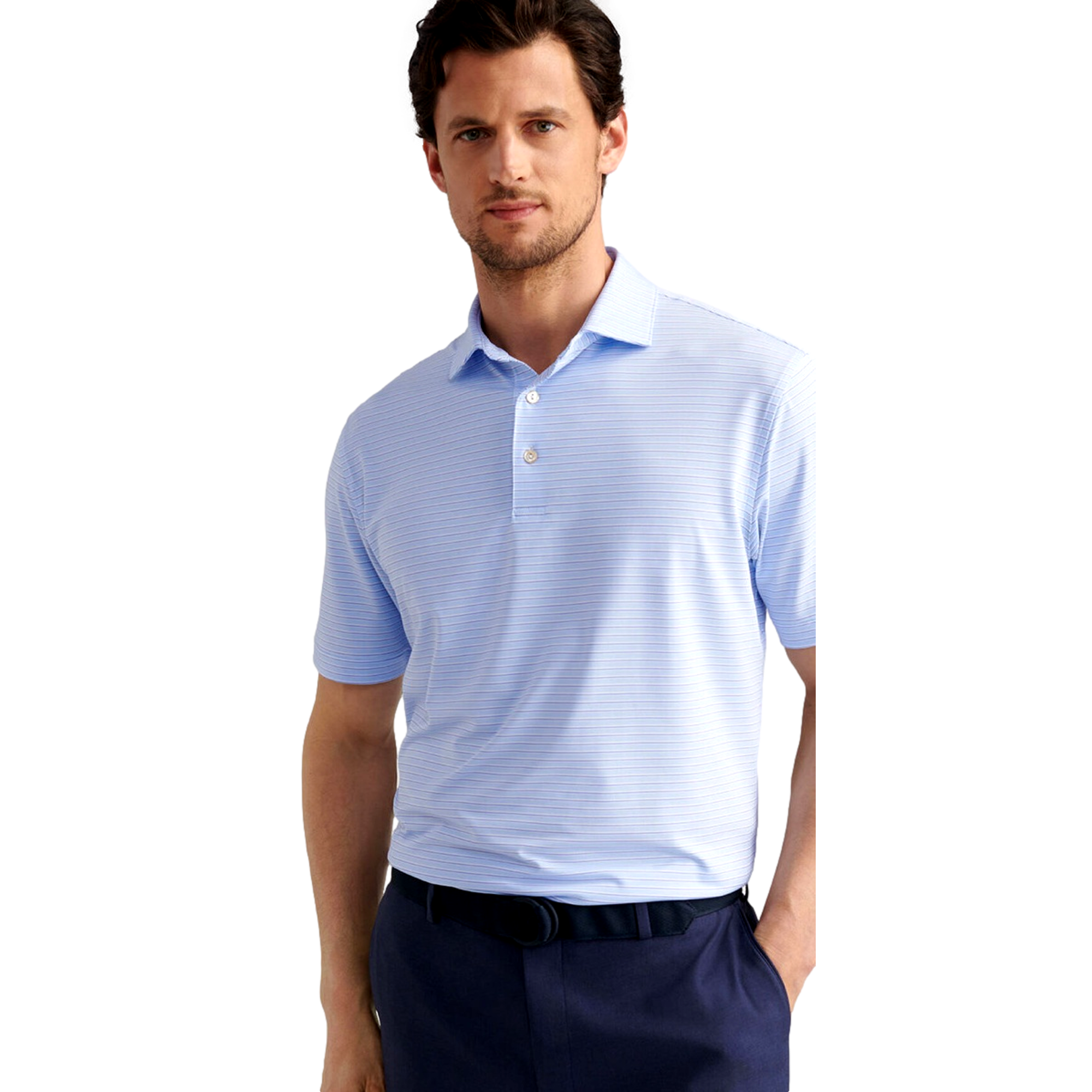 Daven Performance Jersey Men's Short Sleeve Golf Polo Shirt