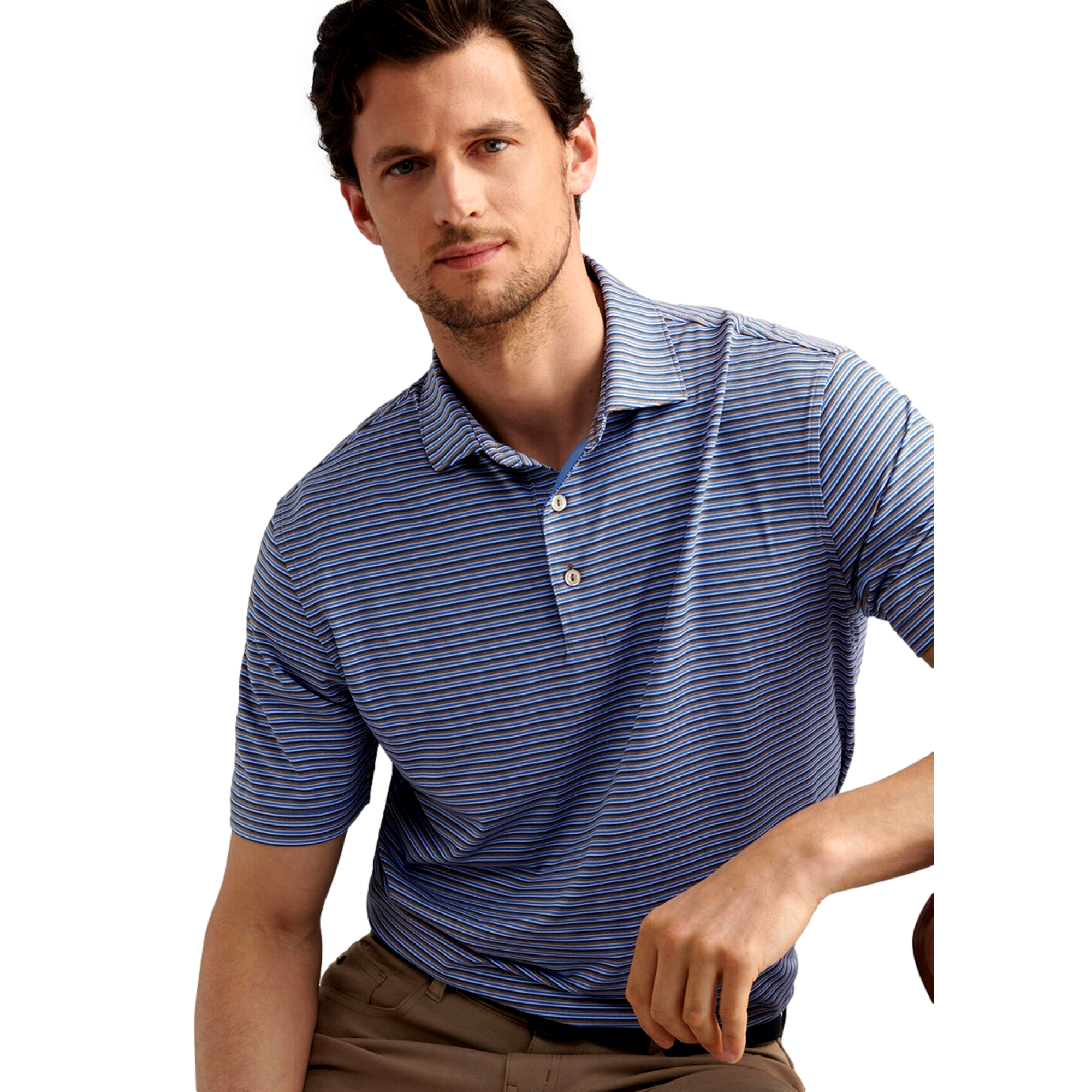 Lenway Performance Jersey Men's Short Sleeve Golf Polo Shirt