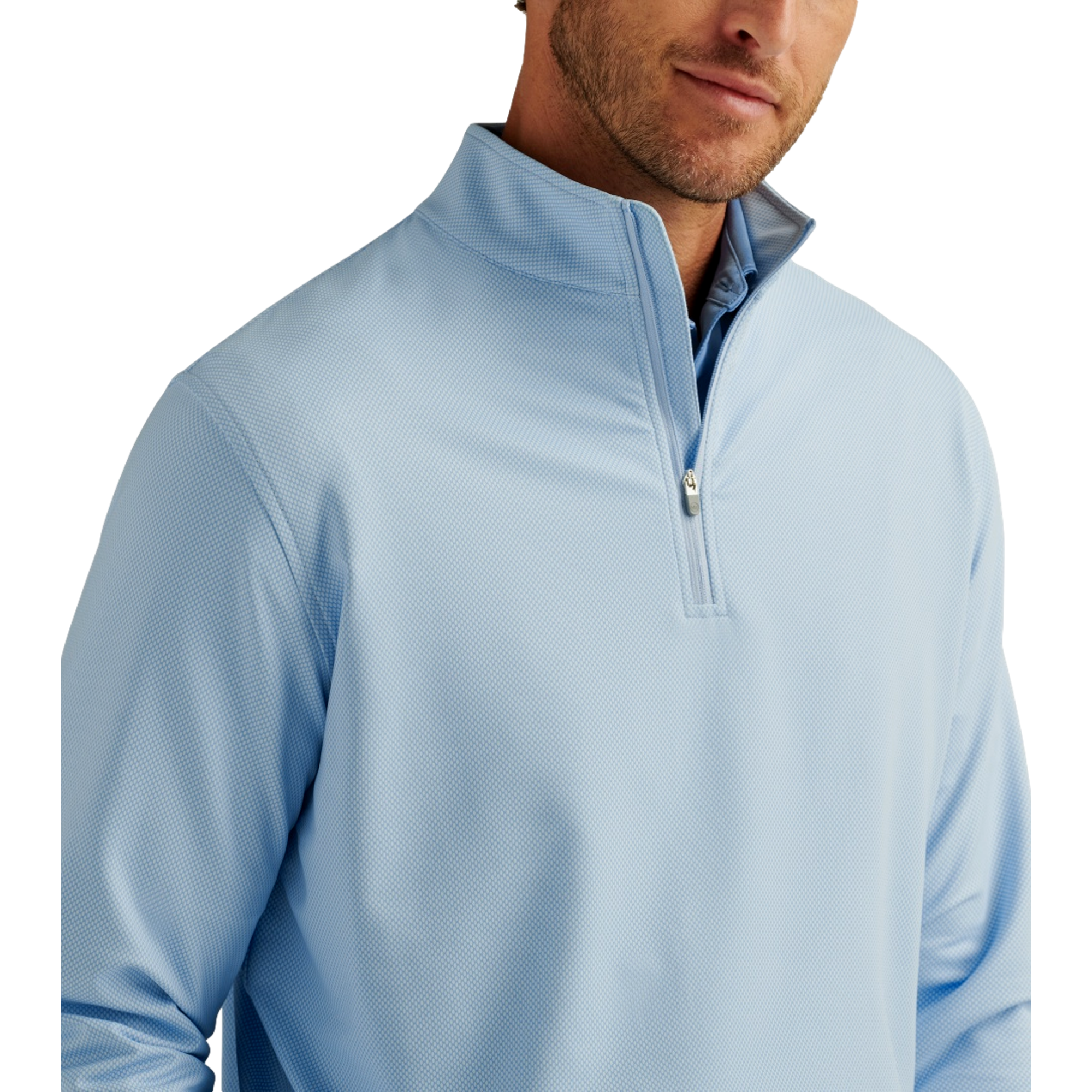 Perth Birdseye Men's Golf Quarter Zip