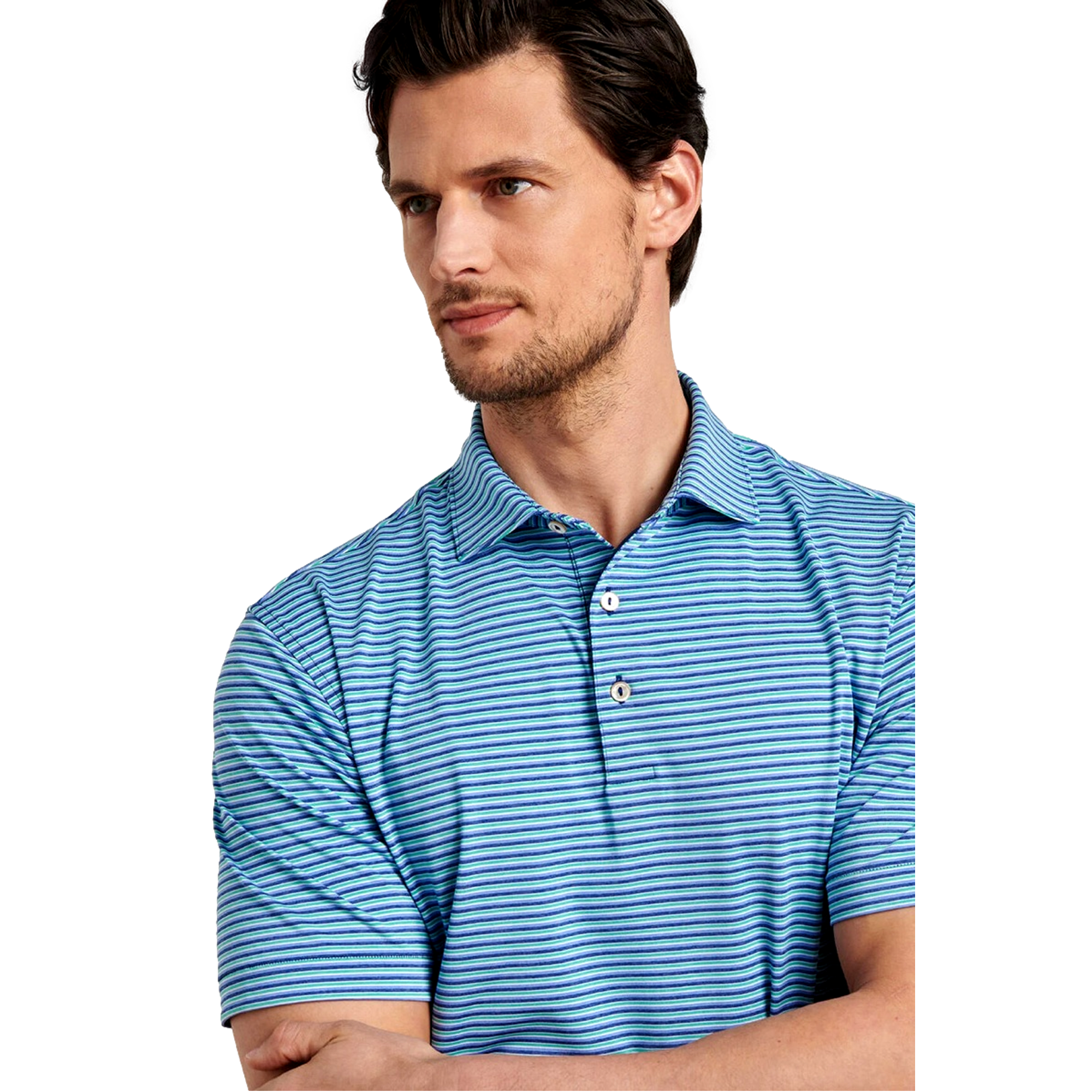 Lenway Performance Men's Short Sleeve Golf Polo Shirt
