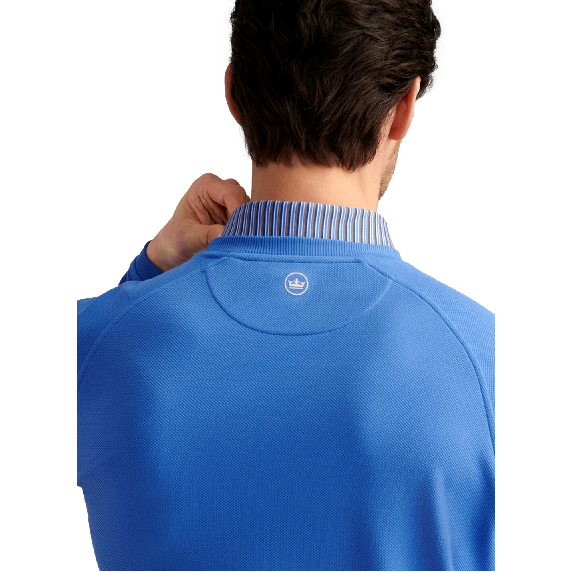 Cradle Pique Performance Men's Crewneck Sweater