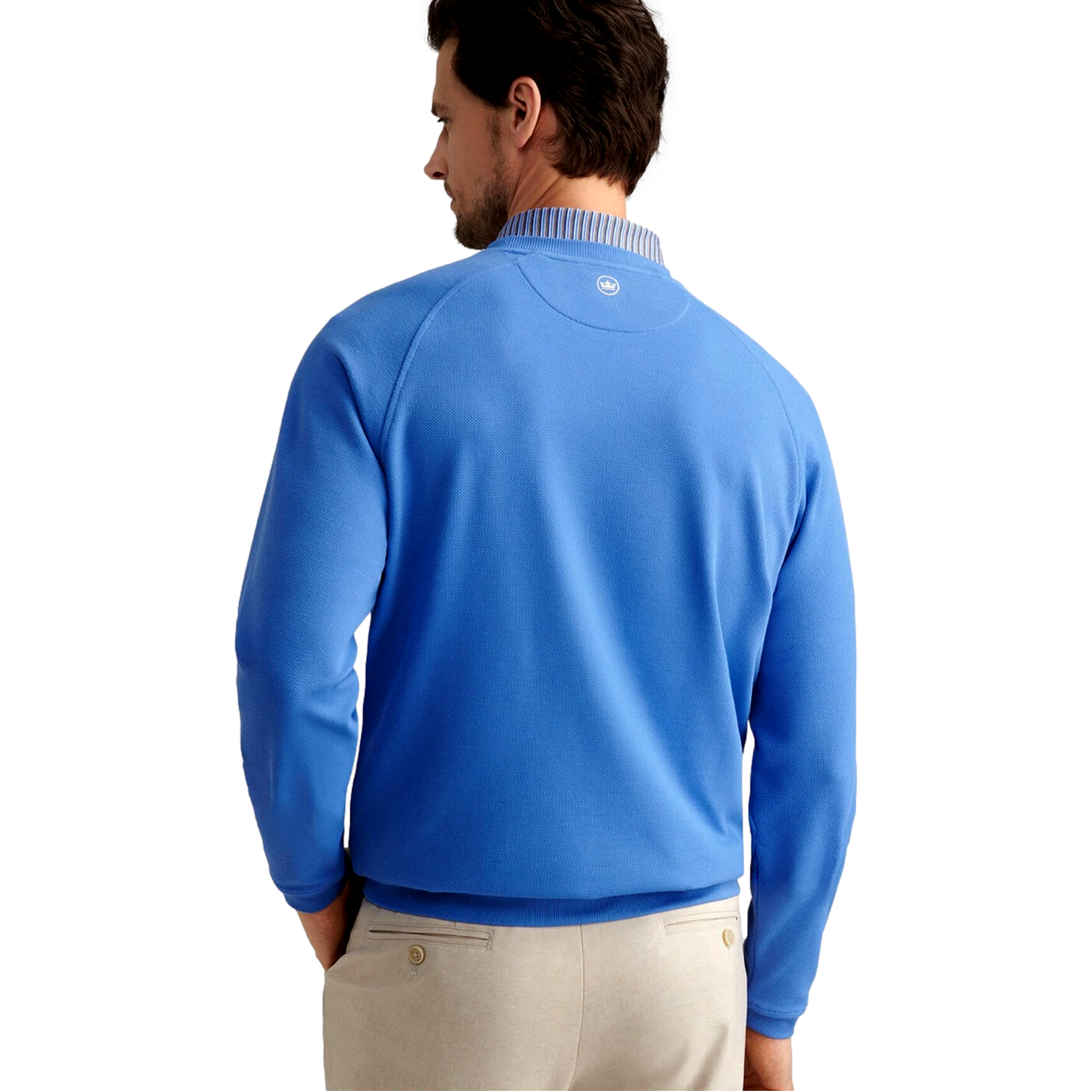 Cradle Pique Performance Men's Crewneck Sweater